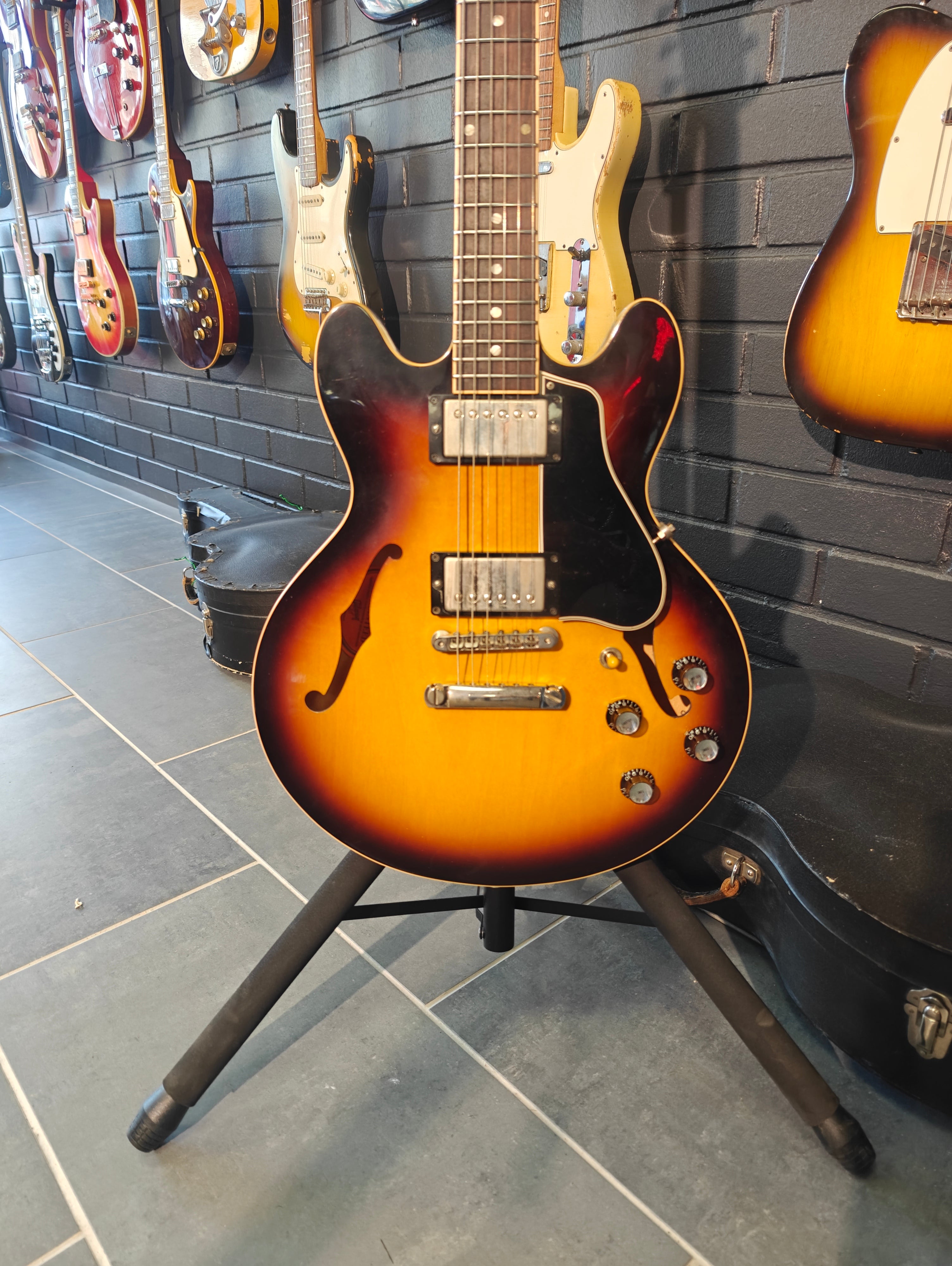 Gibson Custom Shop ES-339 Vintage Sunburst 50s Neck