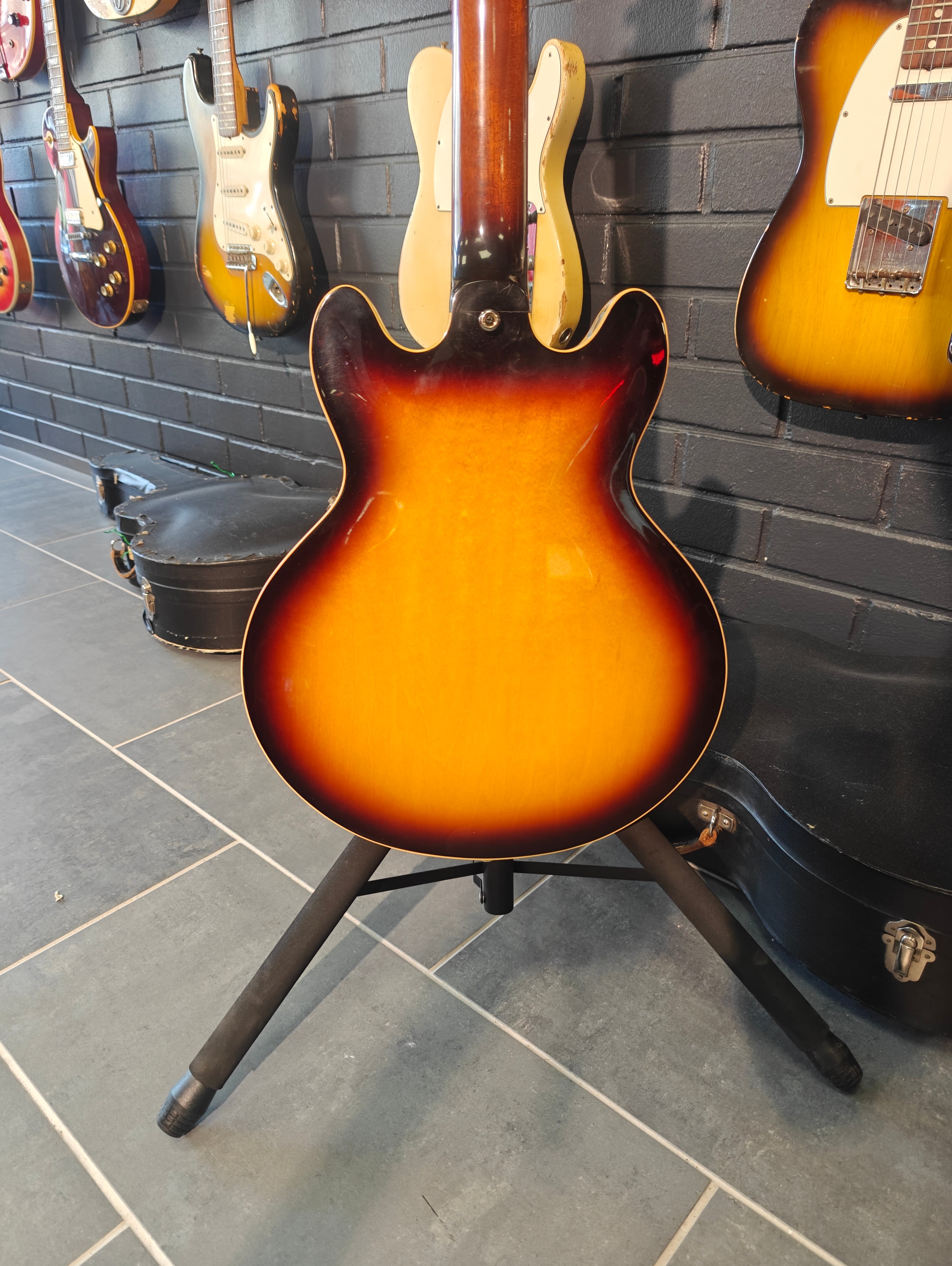 Gibson Custom Shop ES-339 Vintage Sunburst 50s Neck