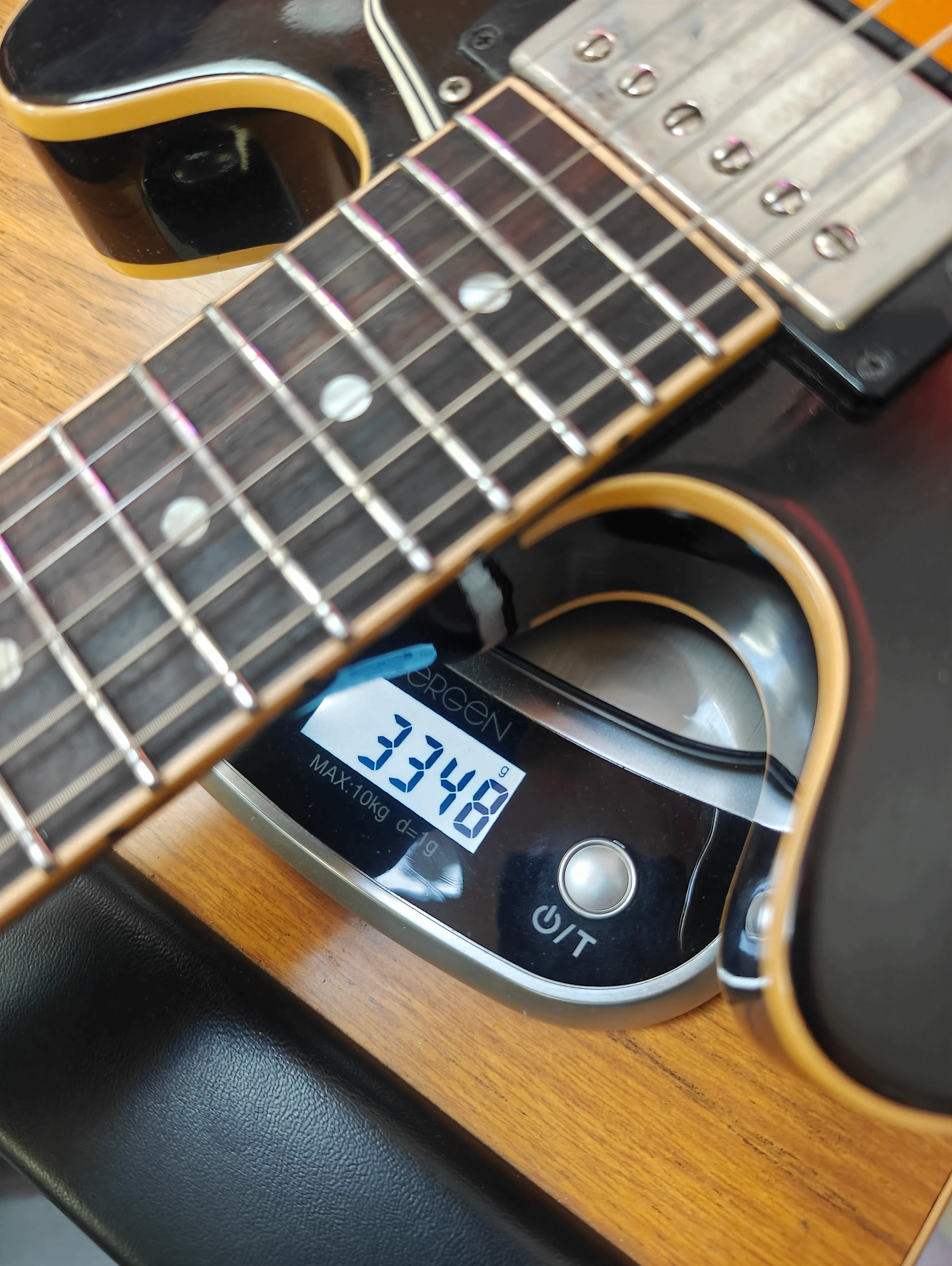 Gibson Custom Shop ES-339 Vintage Sunburst 50s Neck