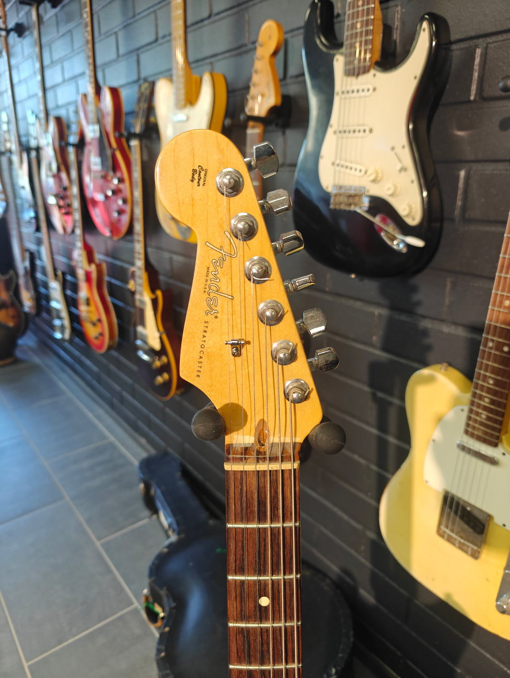 Fender 60th Anniversary American Standard Stratocaster 2014 Olympic White Lefty