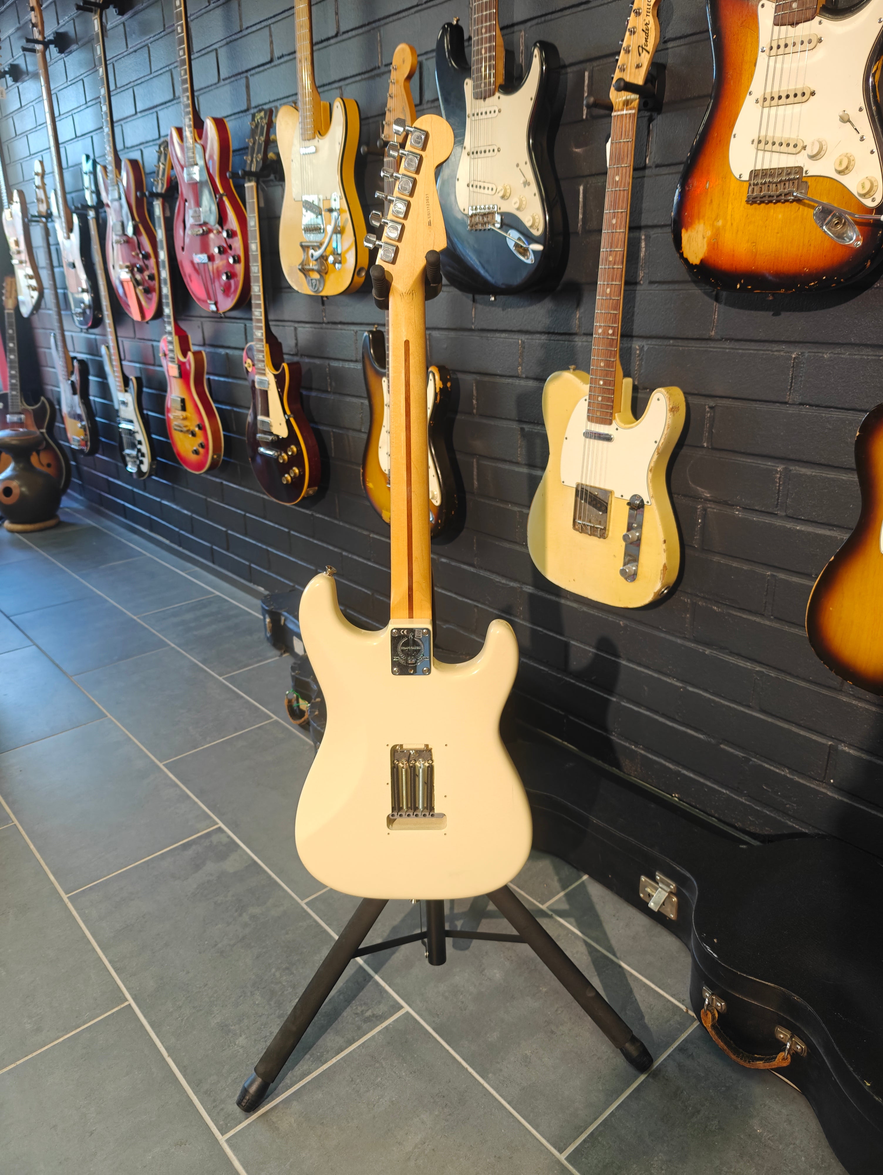 Fender 60th Anniversary American Standard Stratocaster 2014 Olympic White Lefty