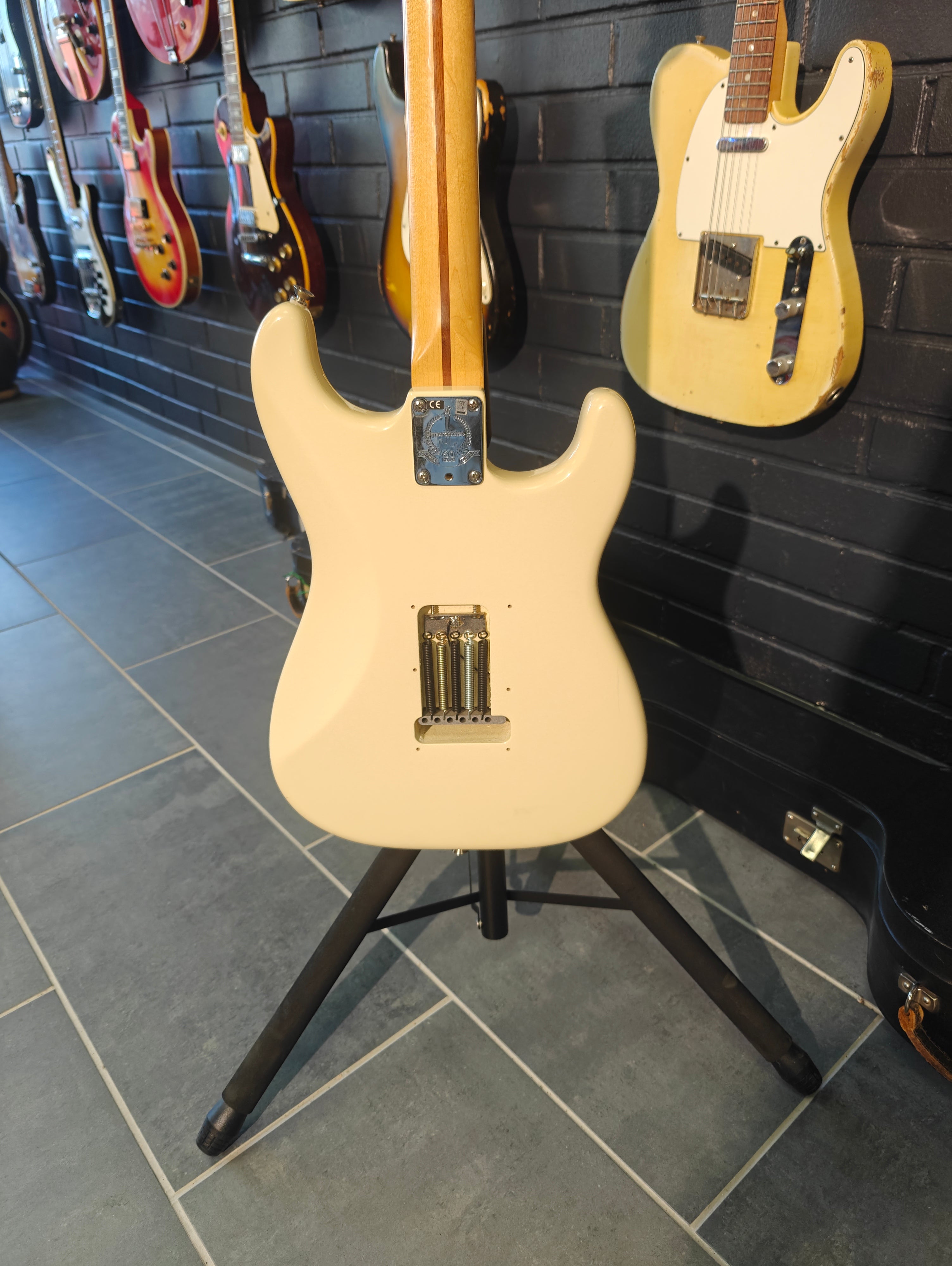 Fender 60th Anniversary American Standard Stratocaster 2014 Olympic White Lefty