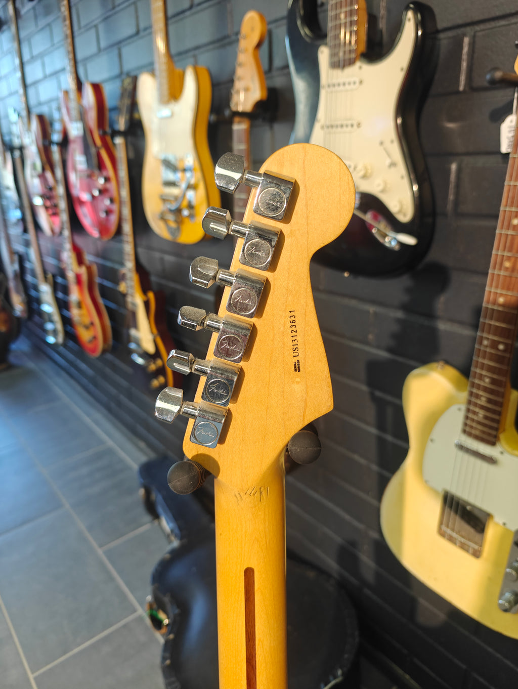 Fender 60th Anniversary American Standard Stratocaster 2014 Olympic White Lefty