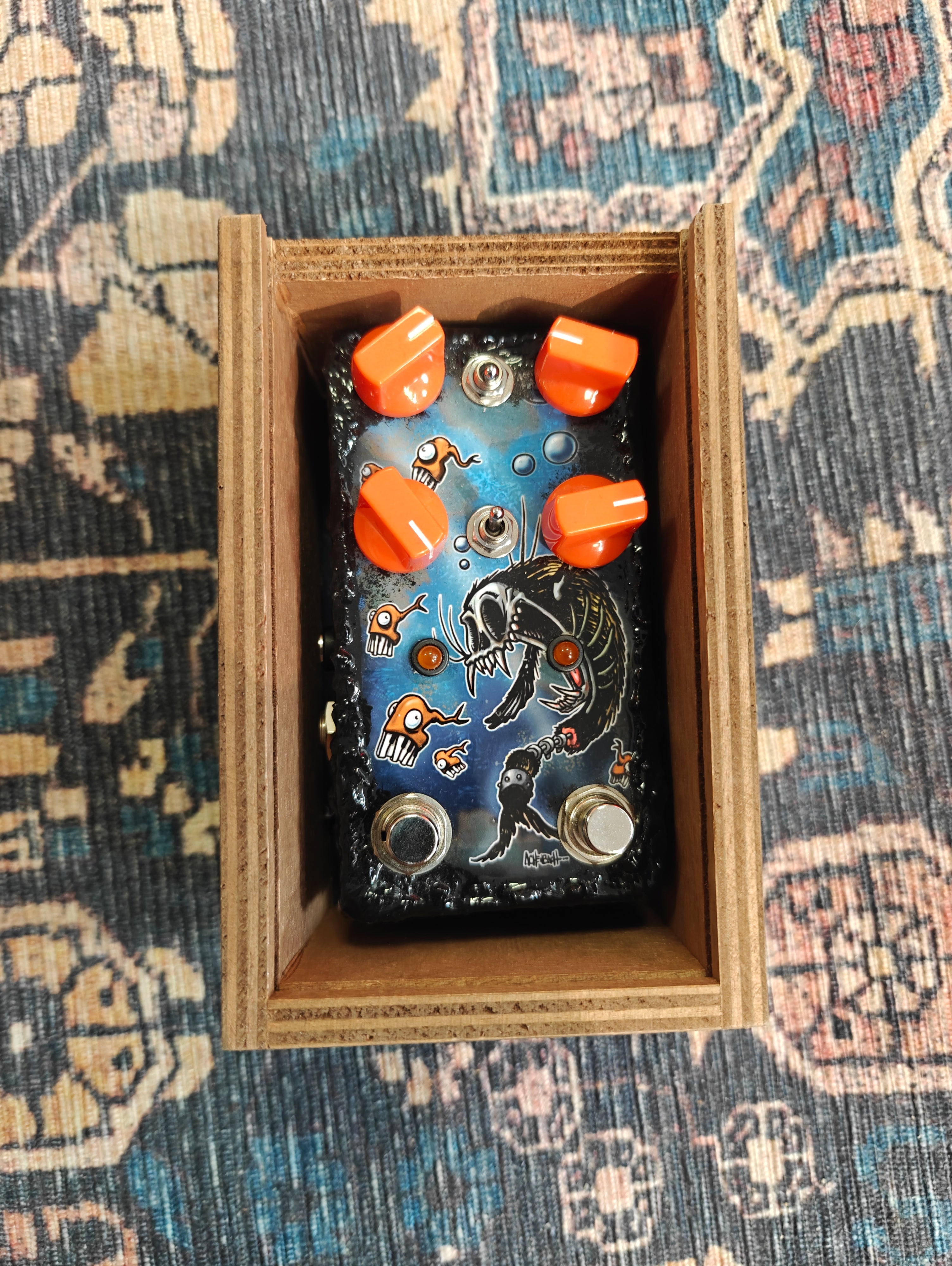 JAM Pedals Harmonious Monk. Special edition: The 'Achenbach' Harmonious Monk mk.2
