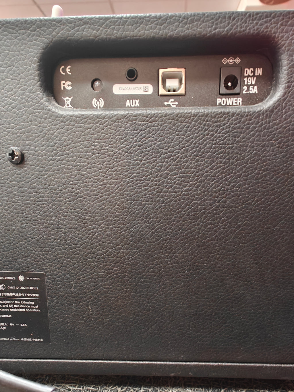 Positive Grid Spark 40 MkI w/ Airstep Lite Footswitch