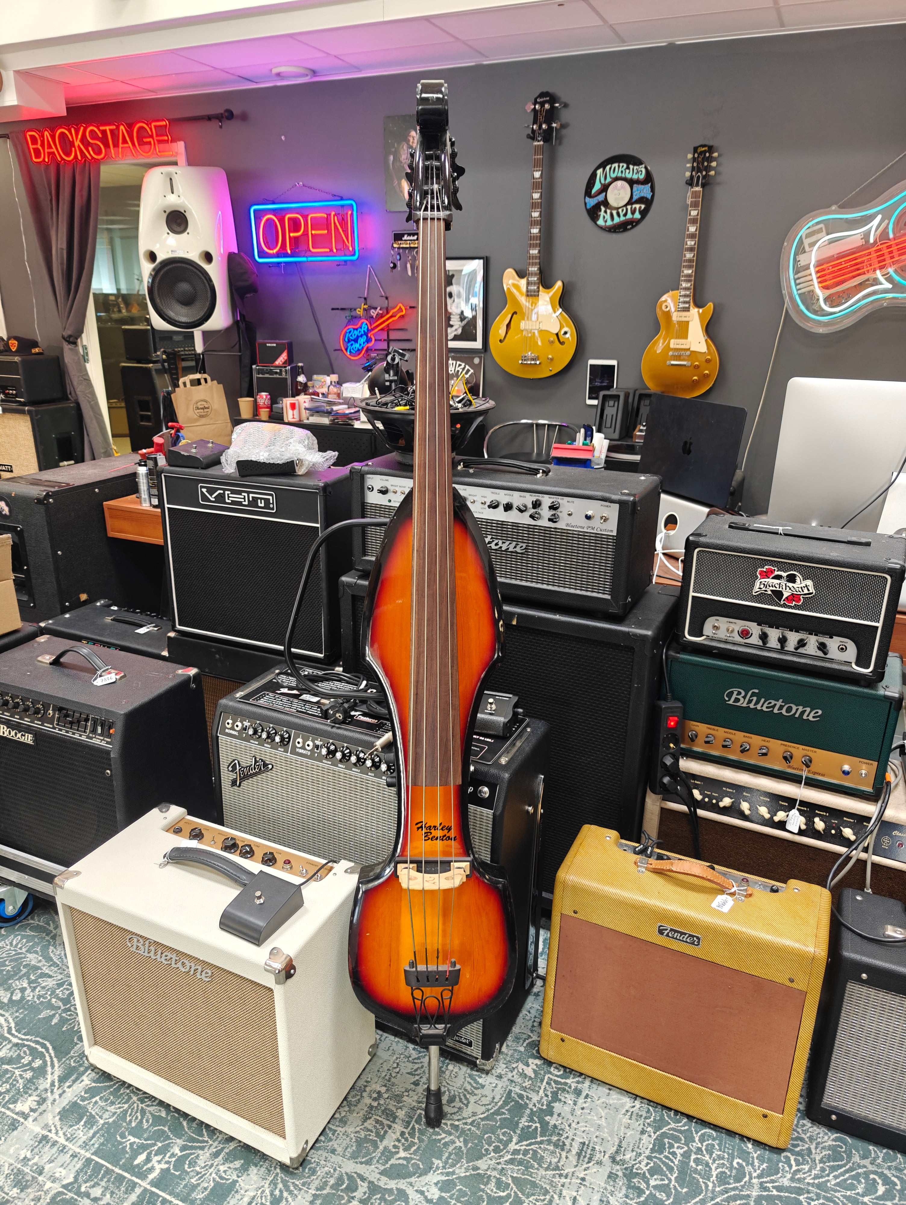 Harley Benton EUB 500 SB Electric Upright Bass