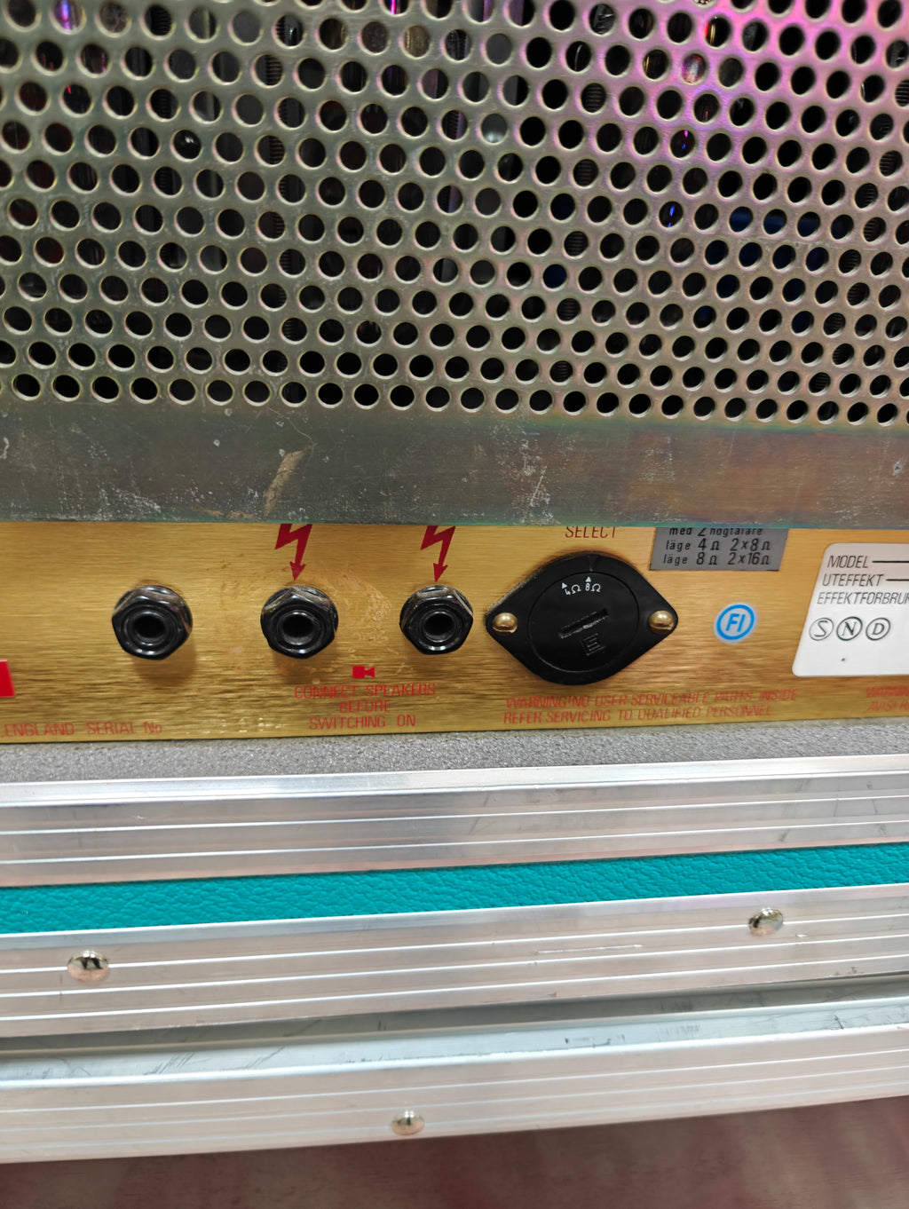 Marshall JCM 800 Bass Series 1986 Modded