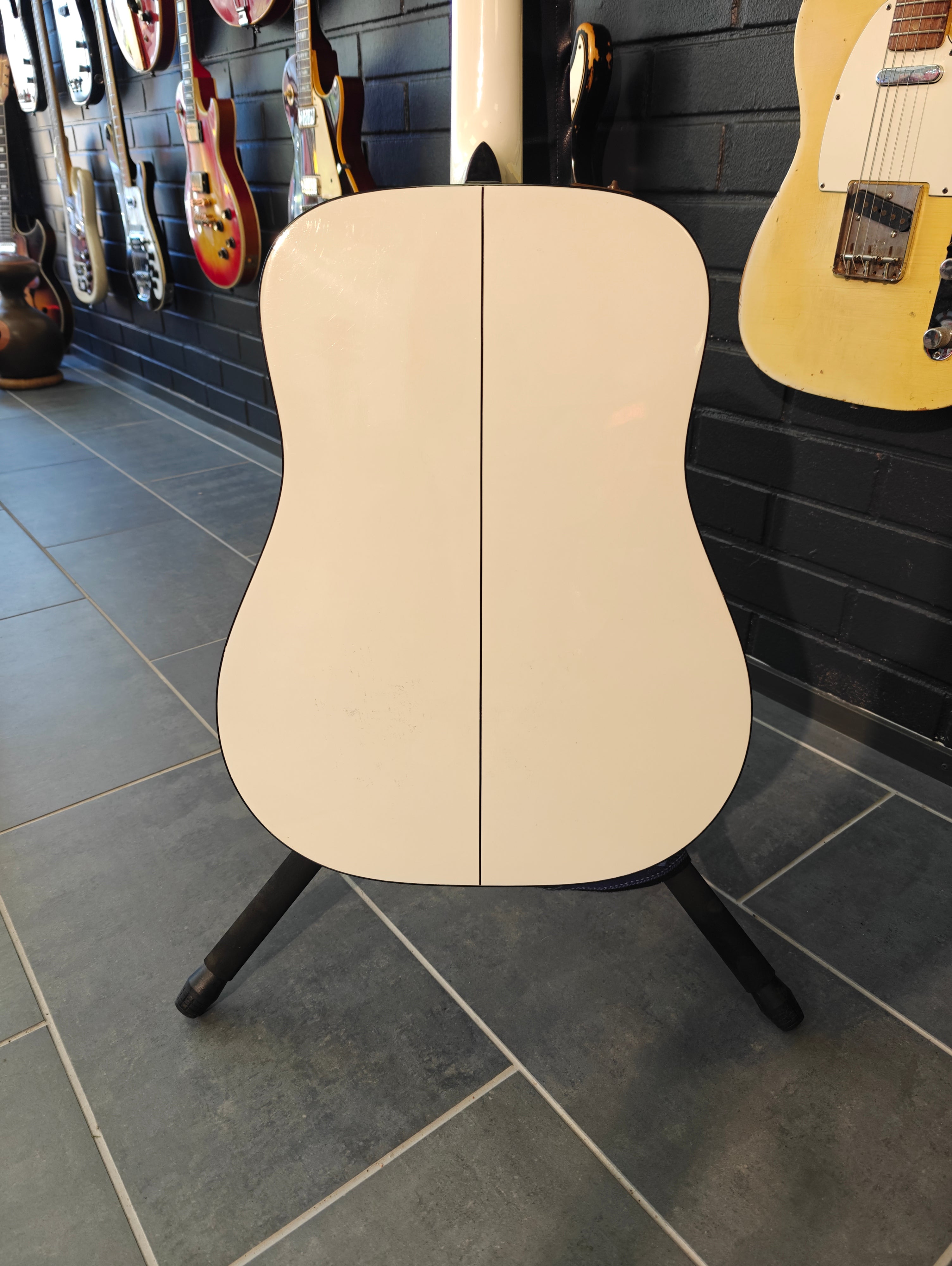 Takamine EF25S 1987 White 25th Anniversary Model
