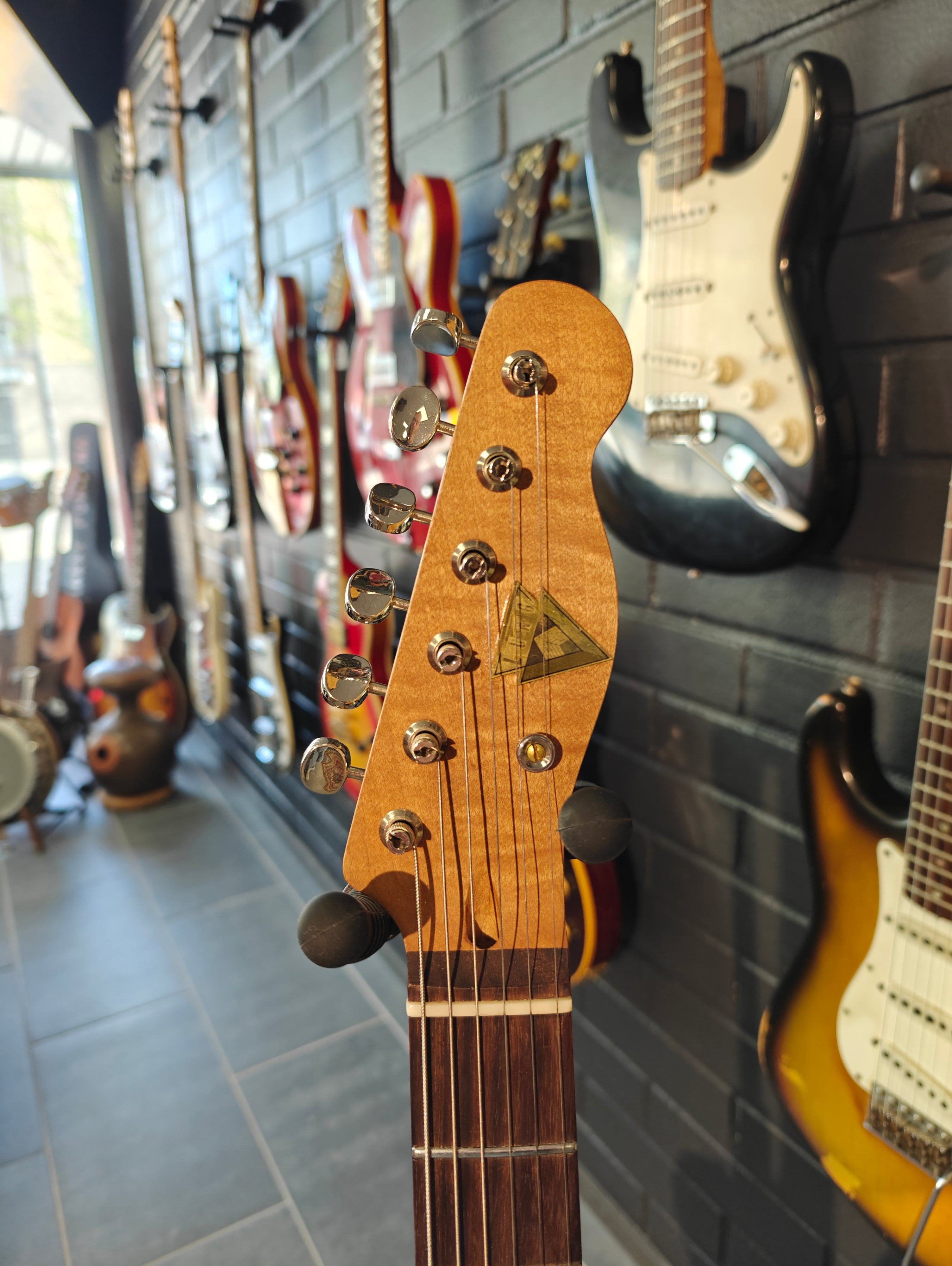 Lung Guitars T-Style Golden Gambler Relic
