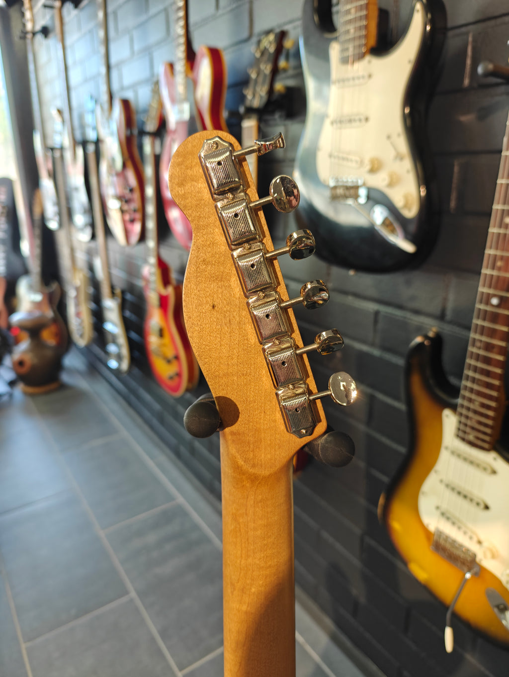 Lung Guitars T-Style Golden Gambler Relic