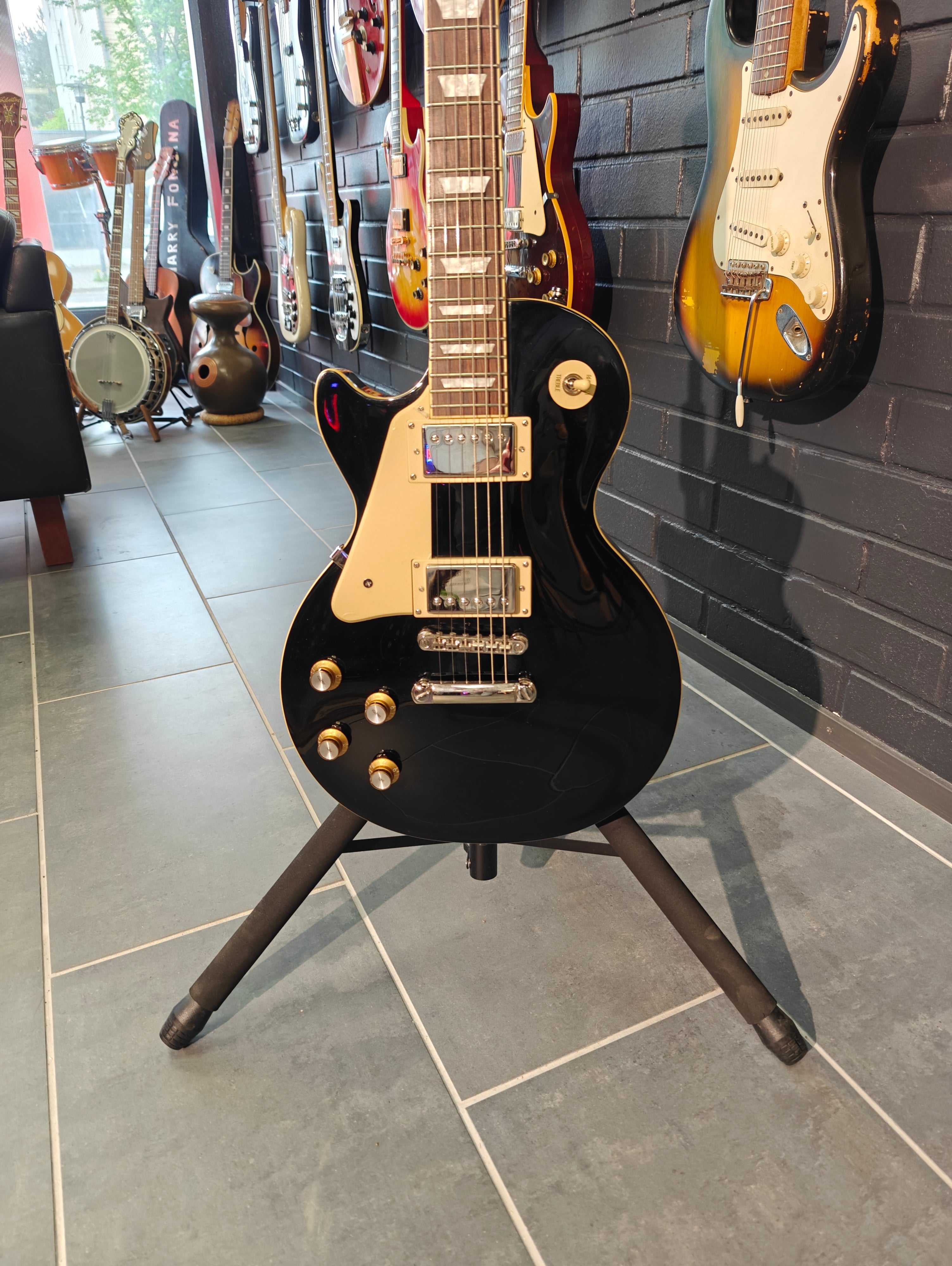 Epiphone Les Pau Standard Ebony Lefty