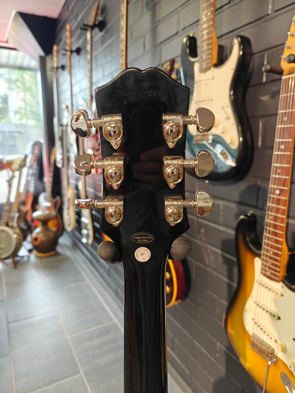 Epiphone Les Pau Standard Ebony Lefty