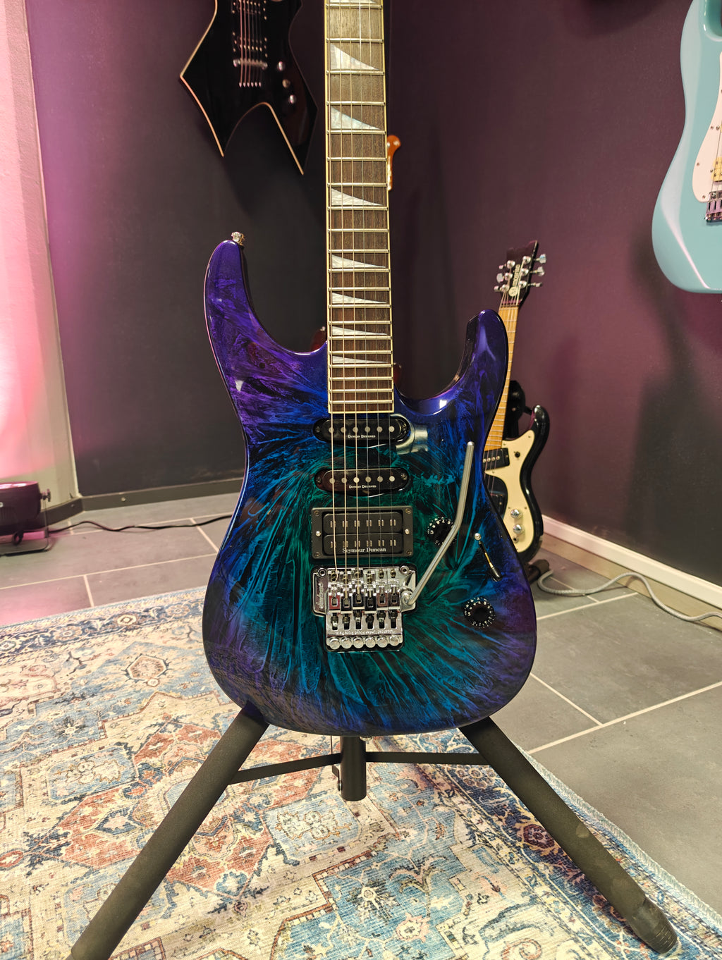 Jackson DK2 Dinky Eerie Dess Swirl