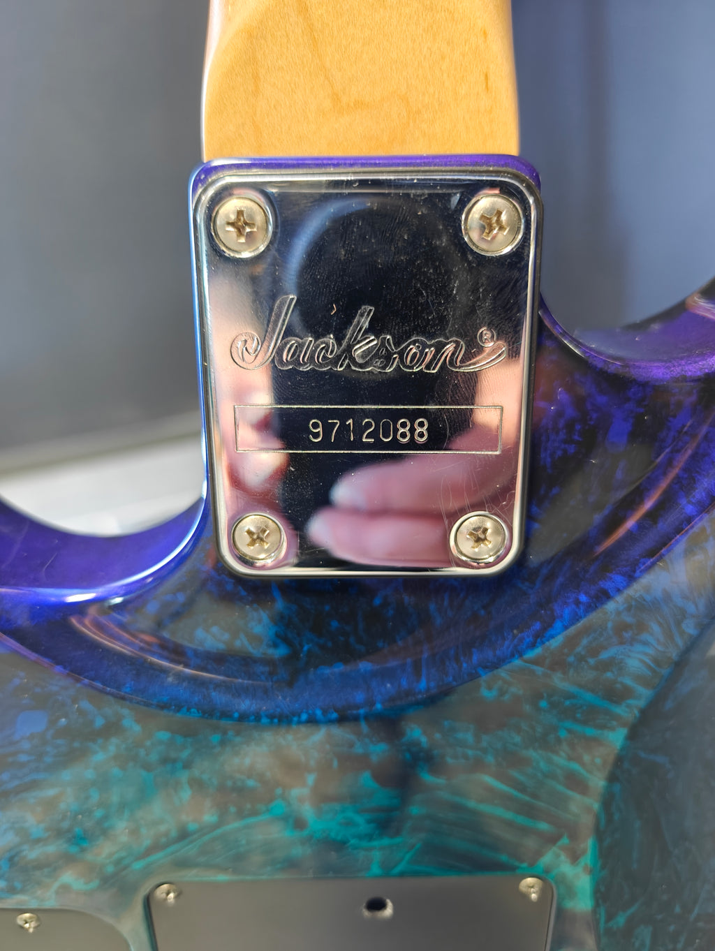 Jackson DK2 Dinky Eerie Dess Swirl