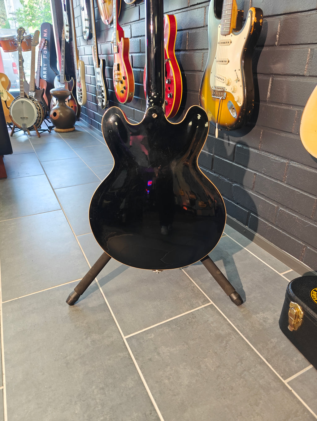 Gibson ES-335 Ebony 1989 w/ Bigsby