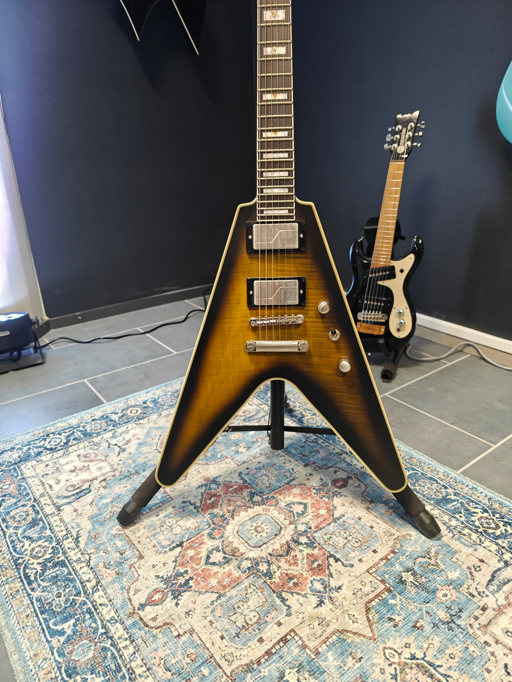 Epiphone Prophecy Flying V Yellow Tiger