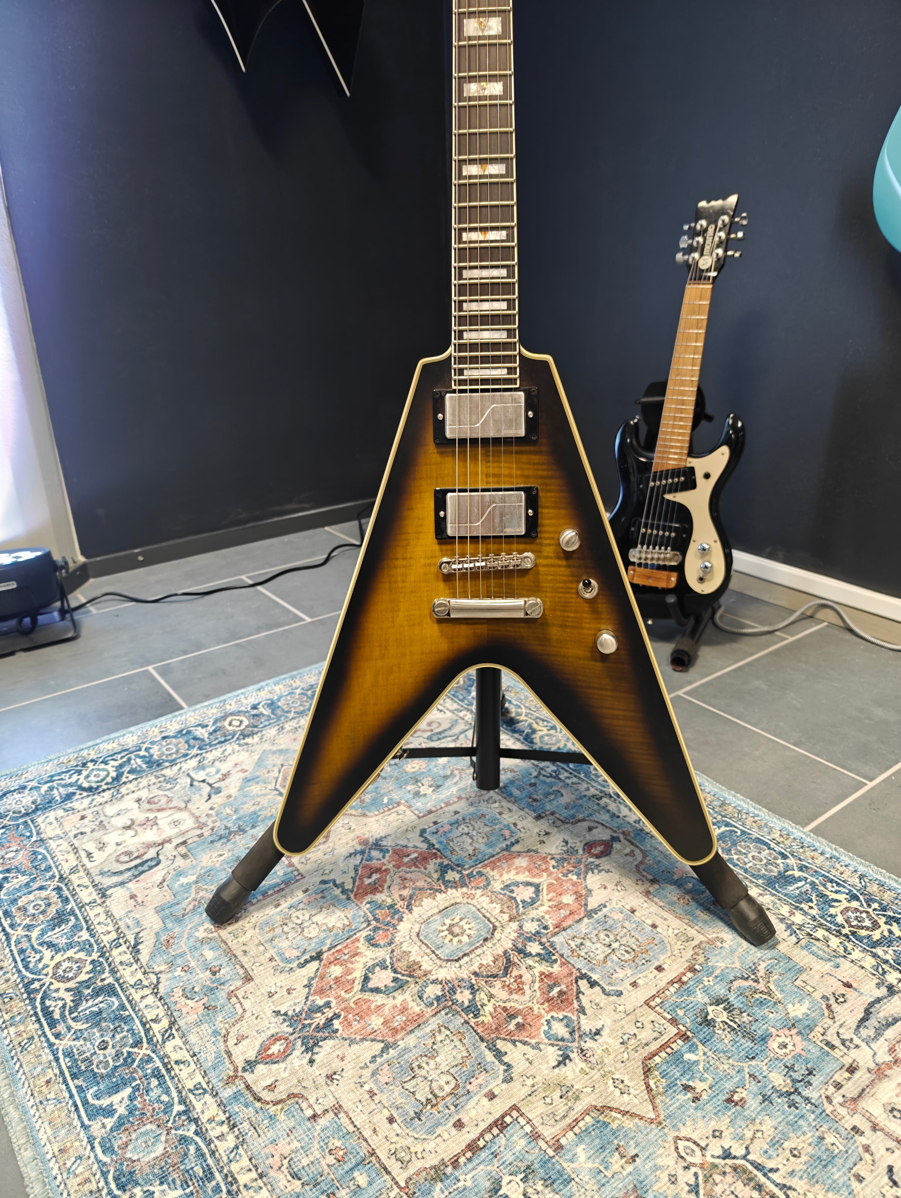 Epiphone Prophecy Flying V Yellow Tiger