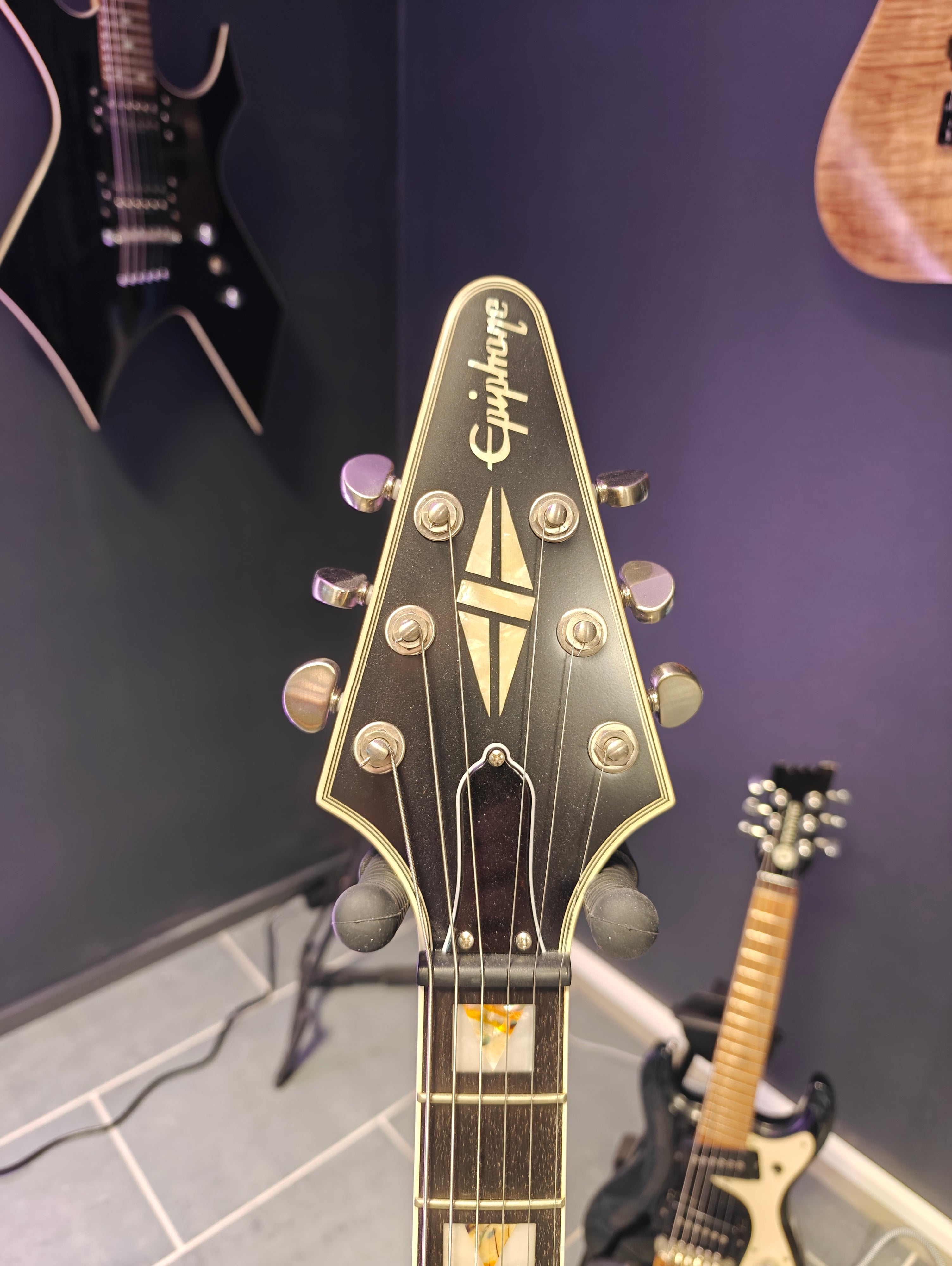 Epiphone Prophecy Flying V Yellow Tiger