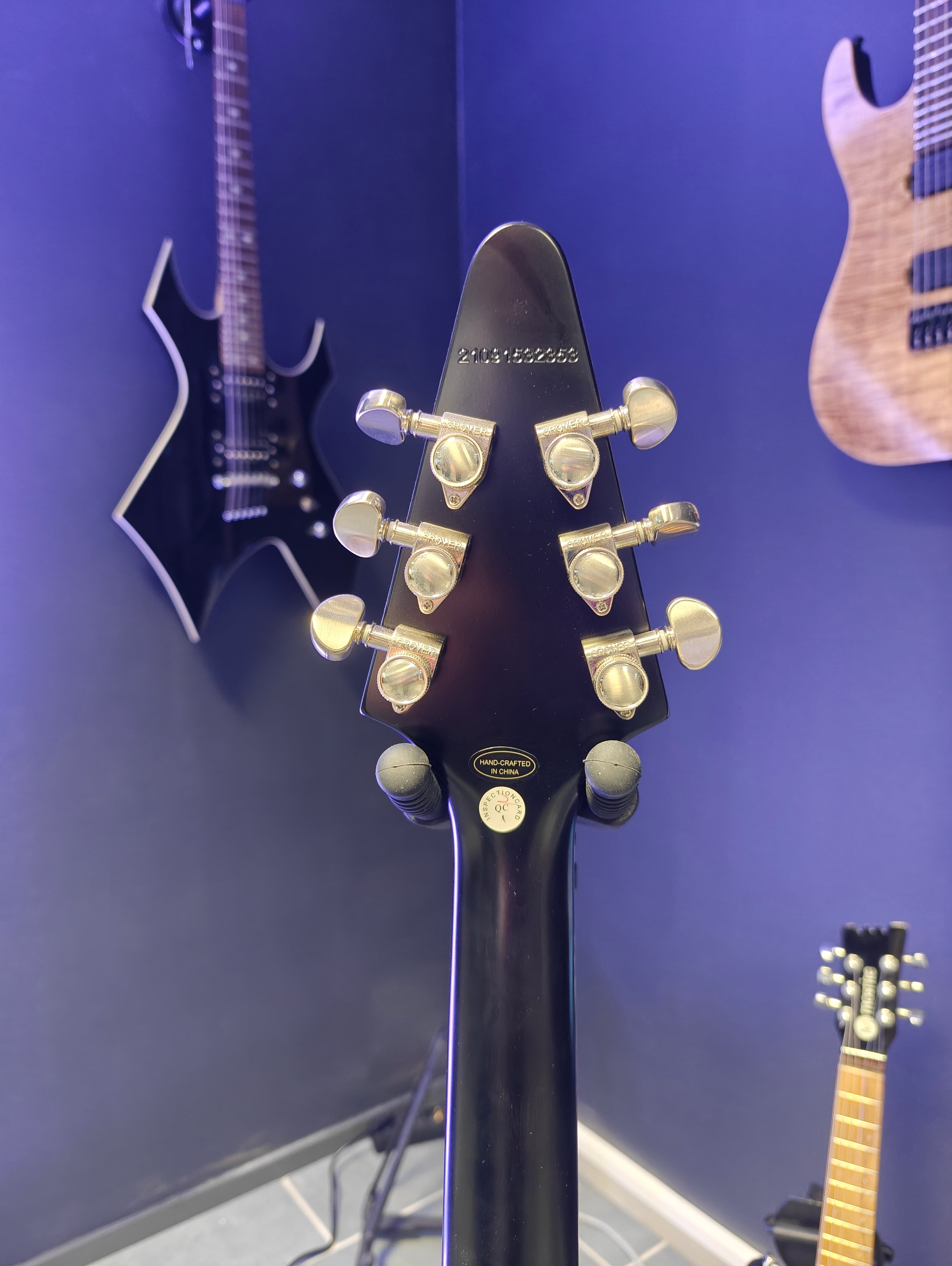 Epiphone Prophecy Flying V Yellow Tiger
