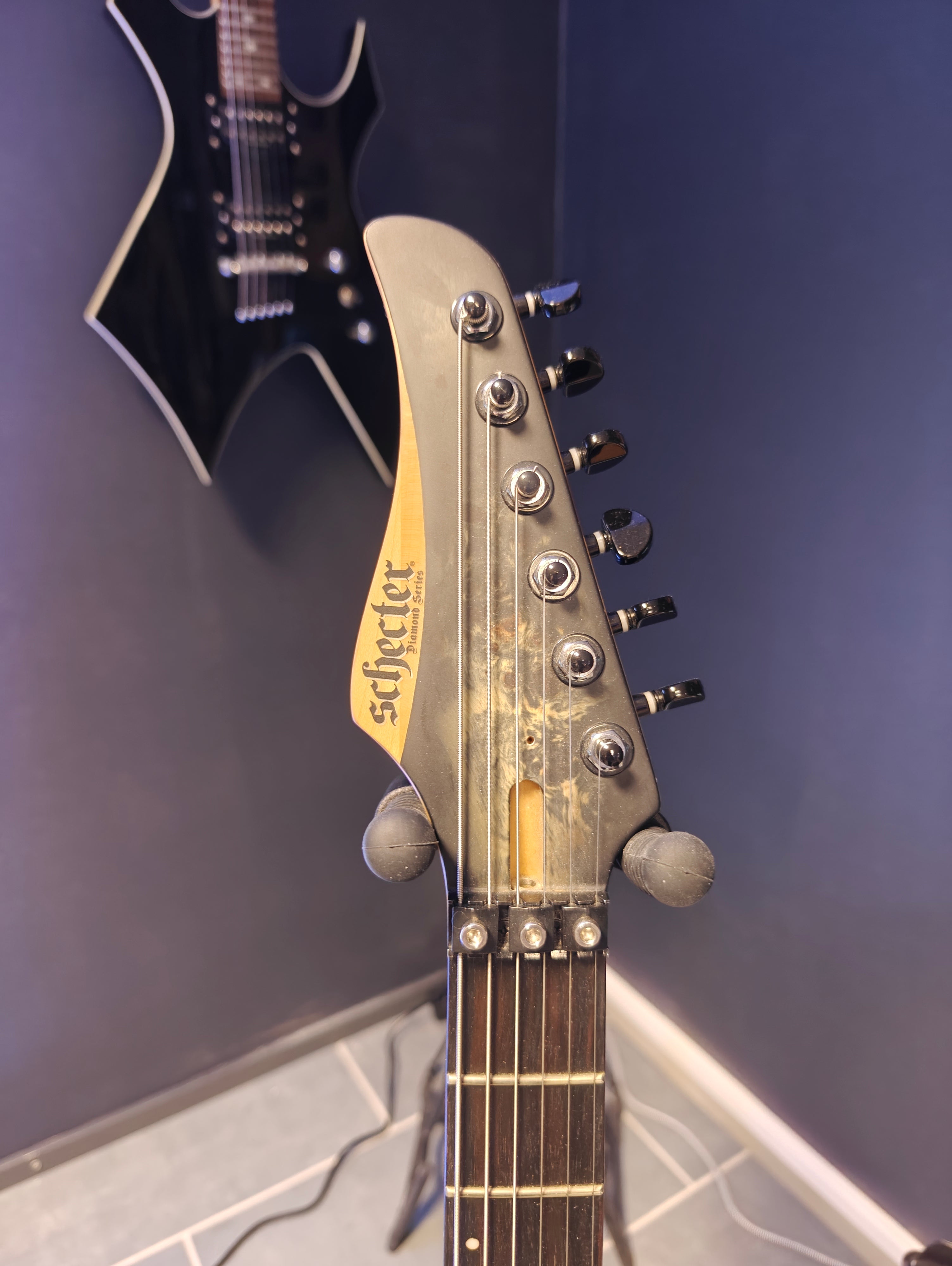 Schecter Reaper 6 FRS Charcoal Burst