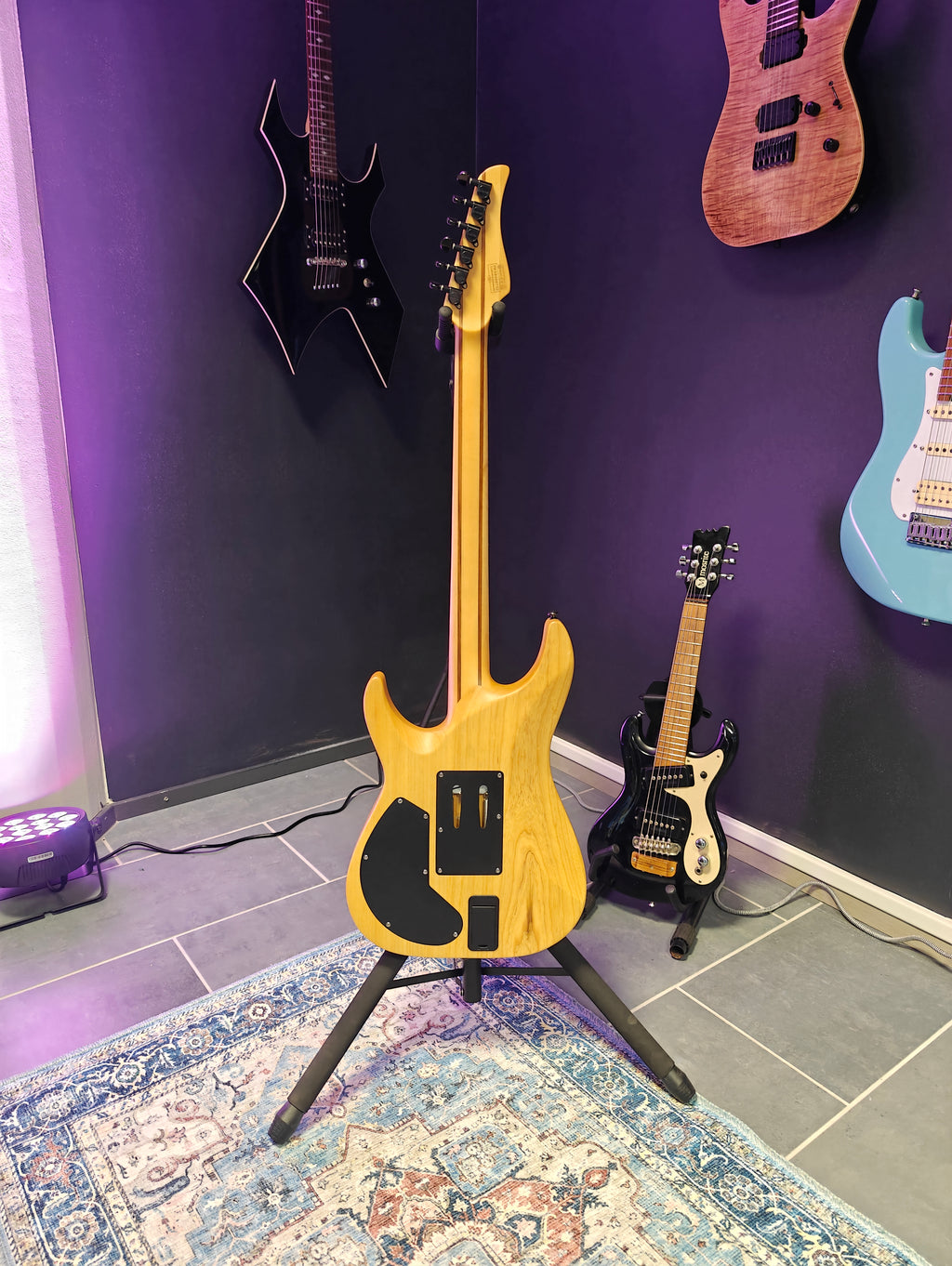 Schecter Reaper 6 FRS Charcoal Burst