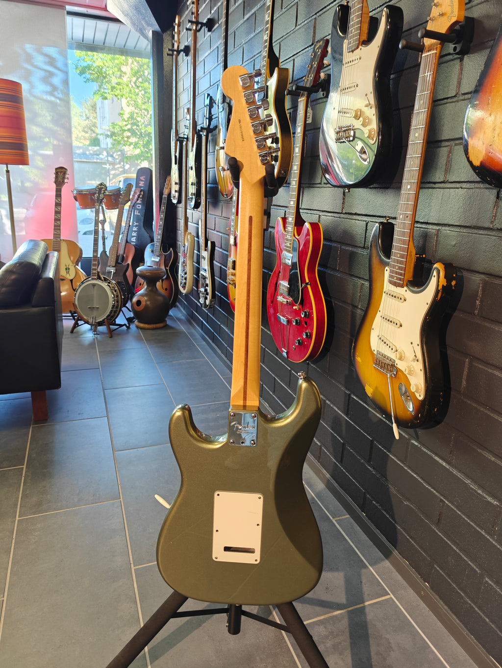 Fender American Standard Stratocaster 2012 Jade Pearl Metallic