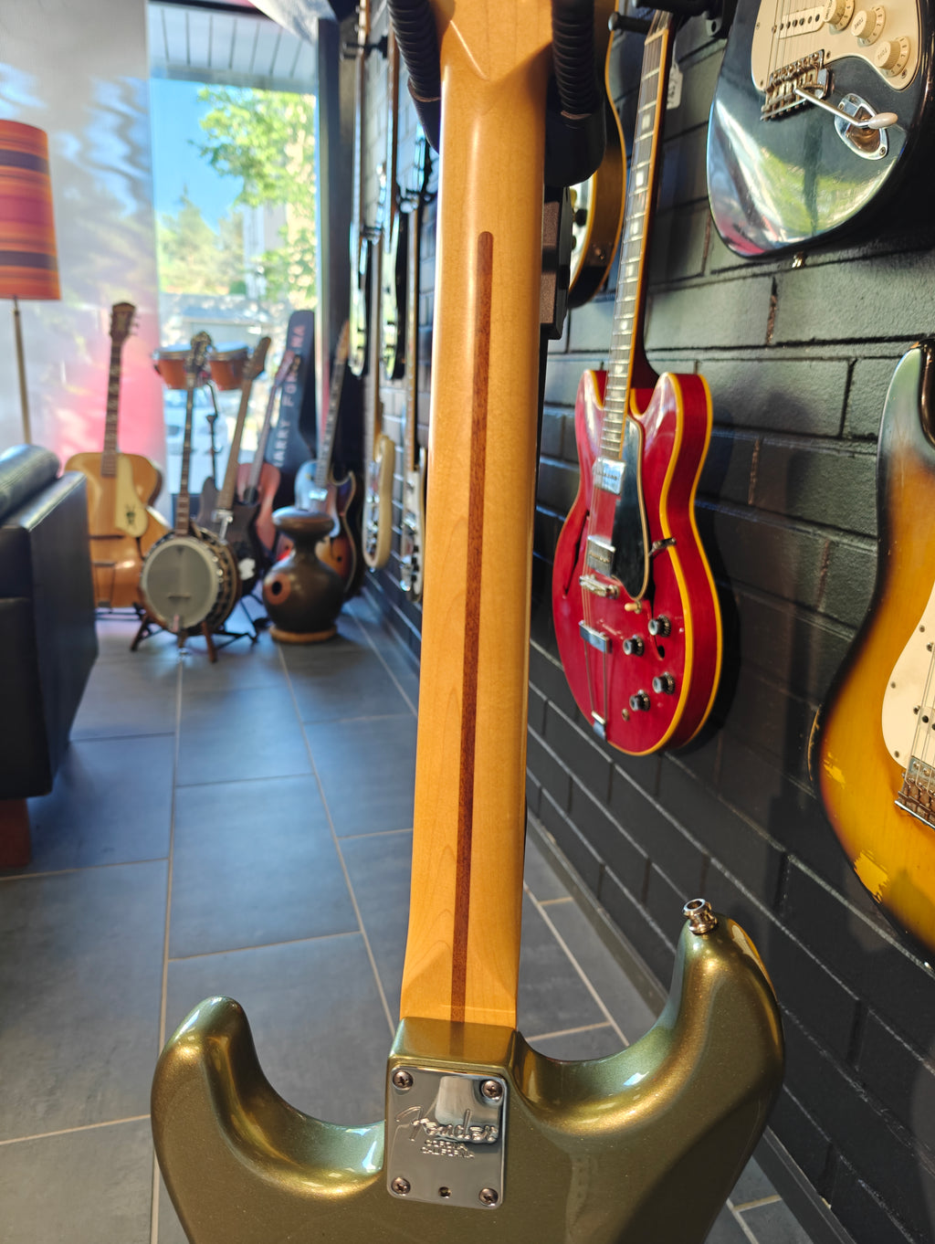 Fender American Standard Stratocaster 2012 Jade Pearl Metallic
