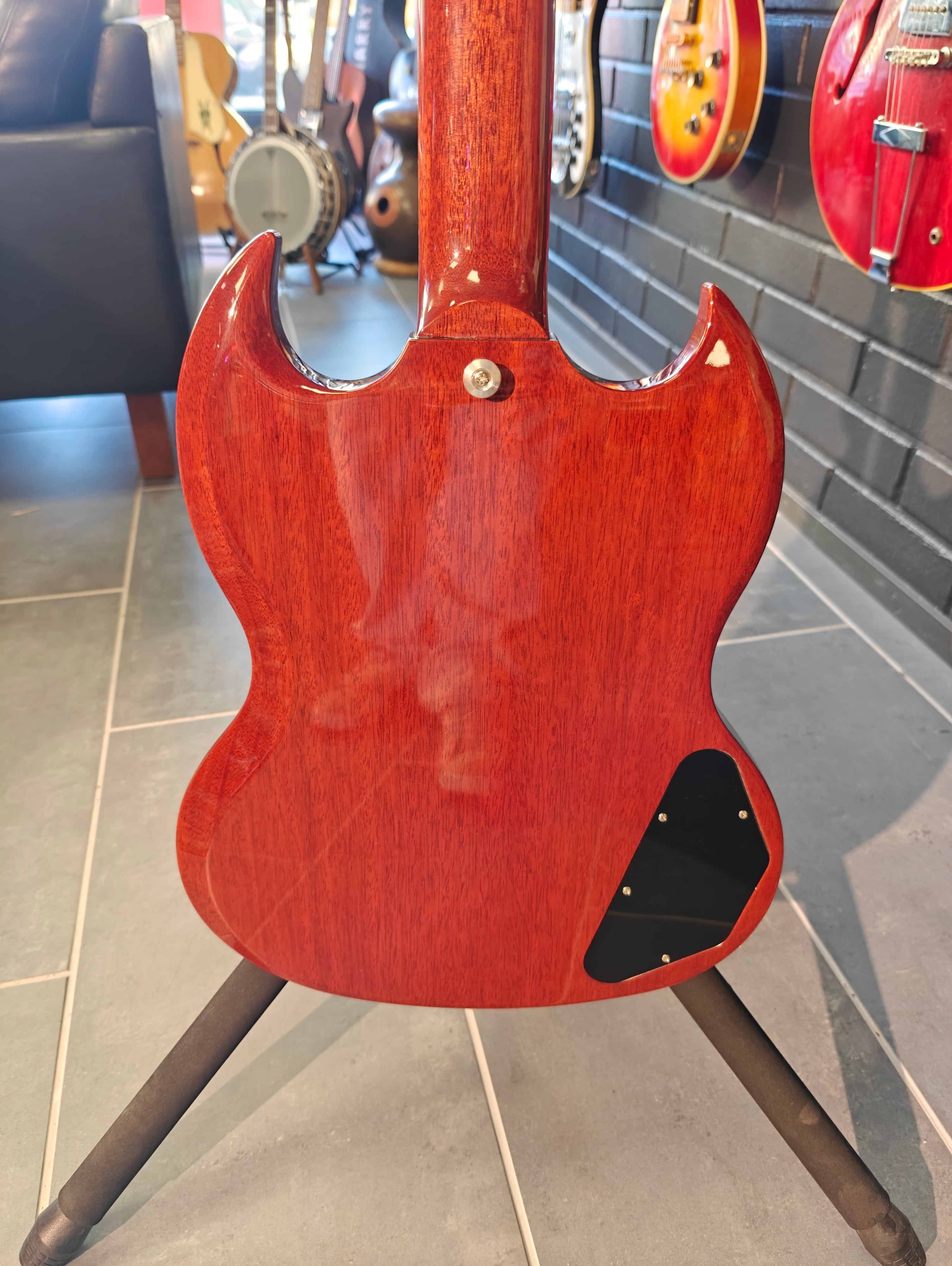 Gibson SG Junior Heritage Cherry 2021 Lefty w/ Tyson P90 Pickup