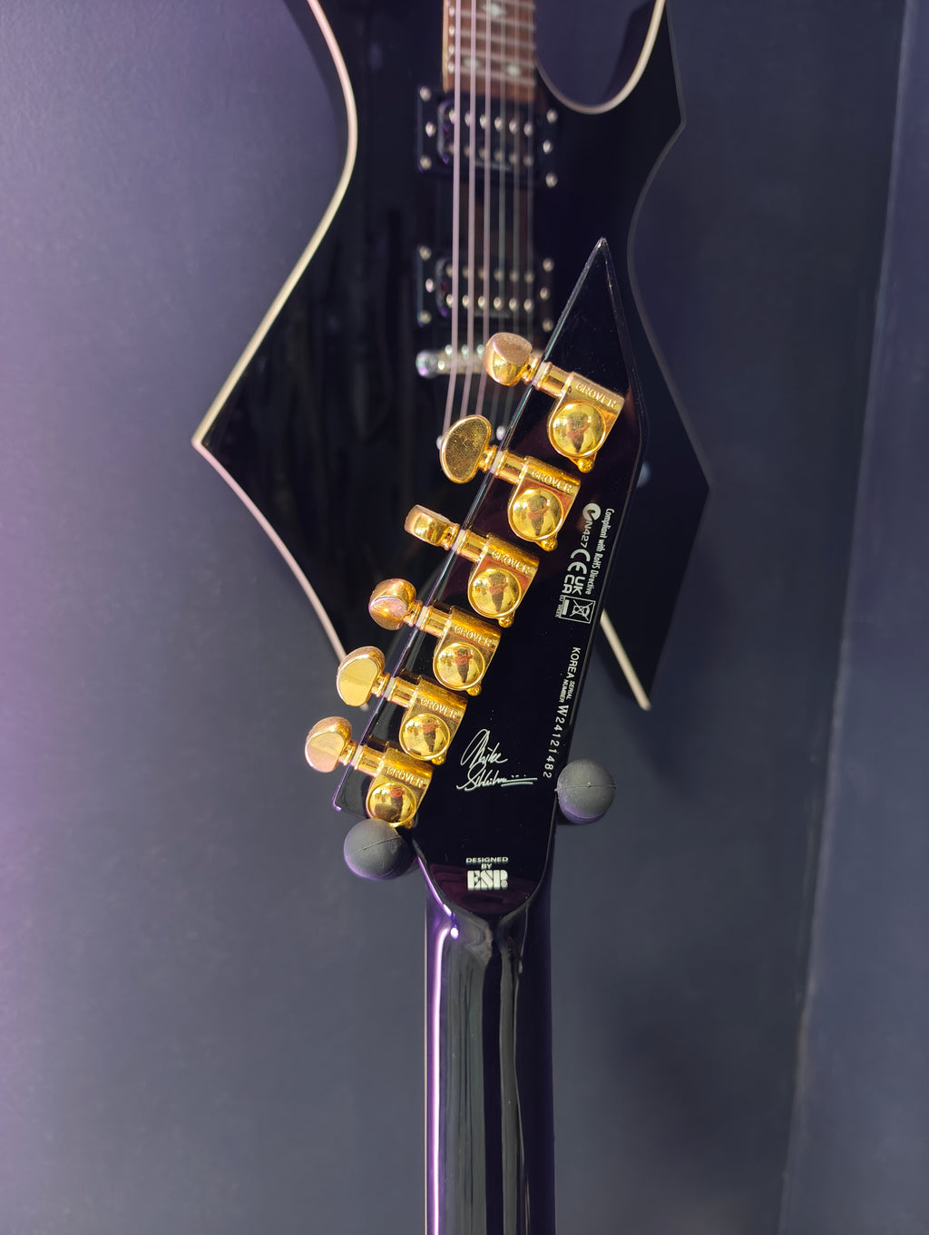 ESP LTD MSV-1 BLK Mike Schleibaum