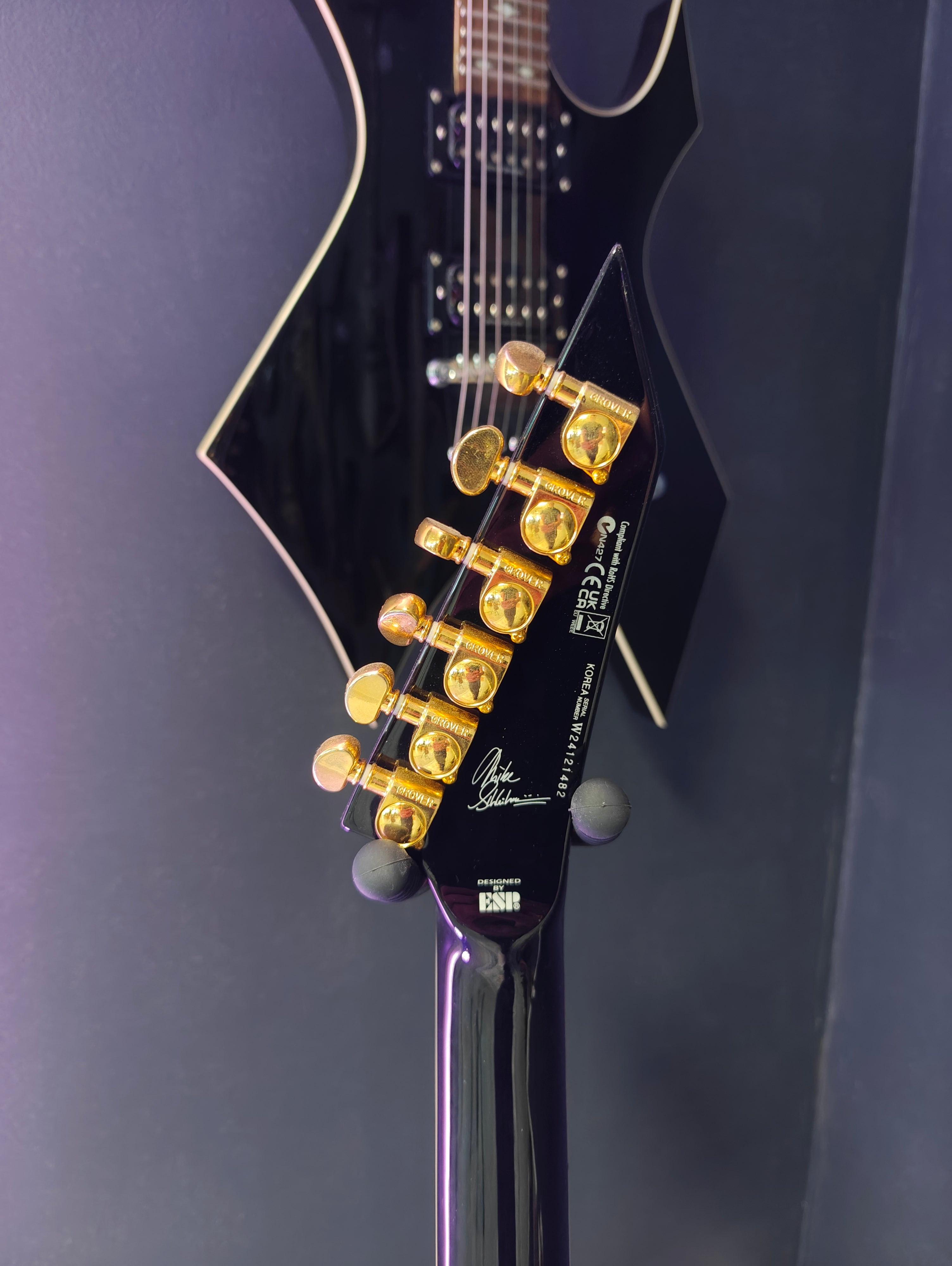 ESP LTD MSV-1 BLK Mike Schleibaum