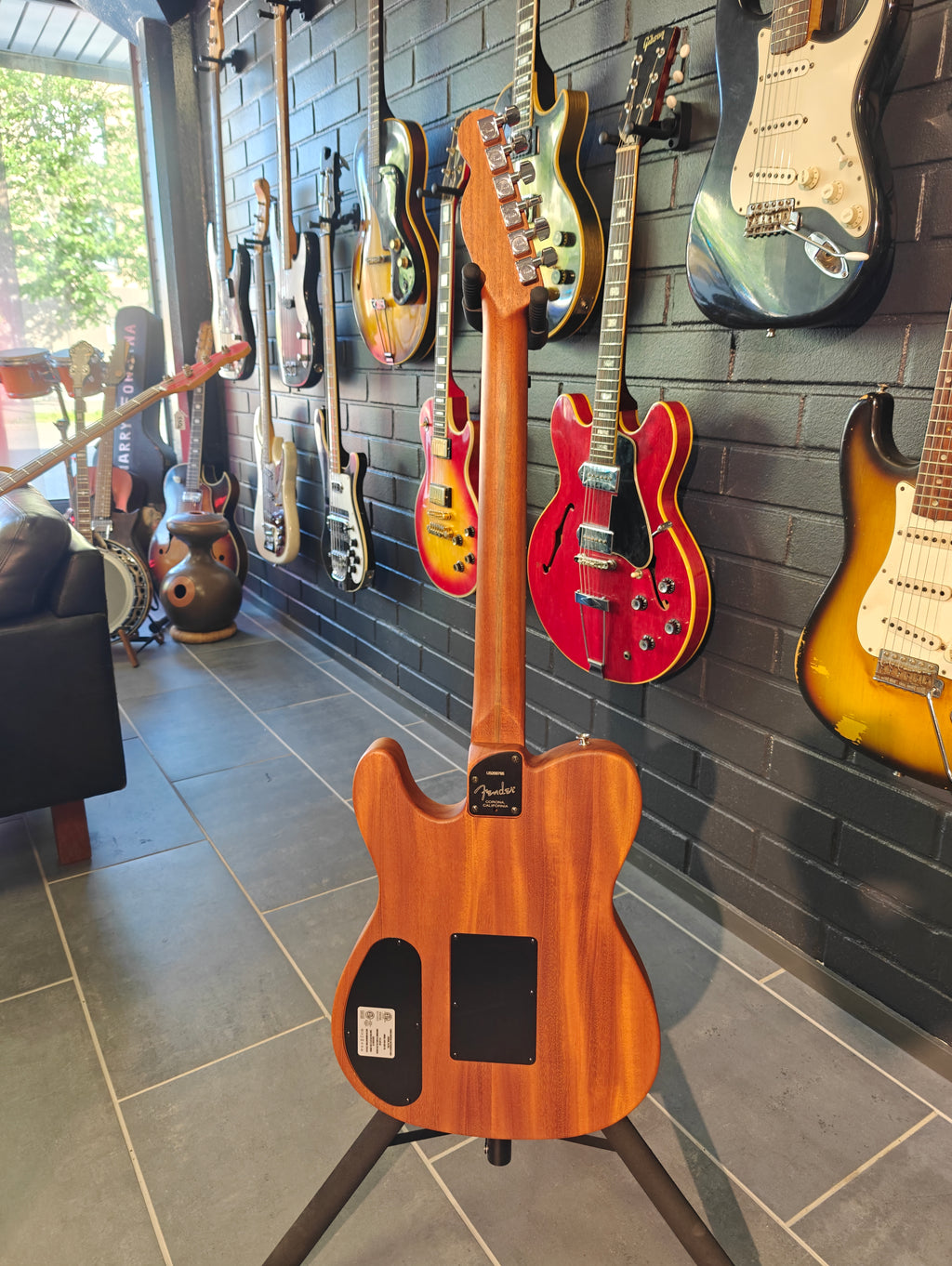 Fender American Acoustasonic Telecaster Translucent Surf Green