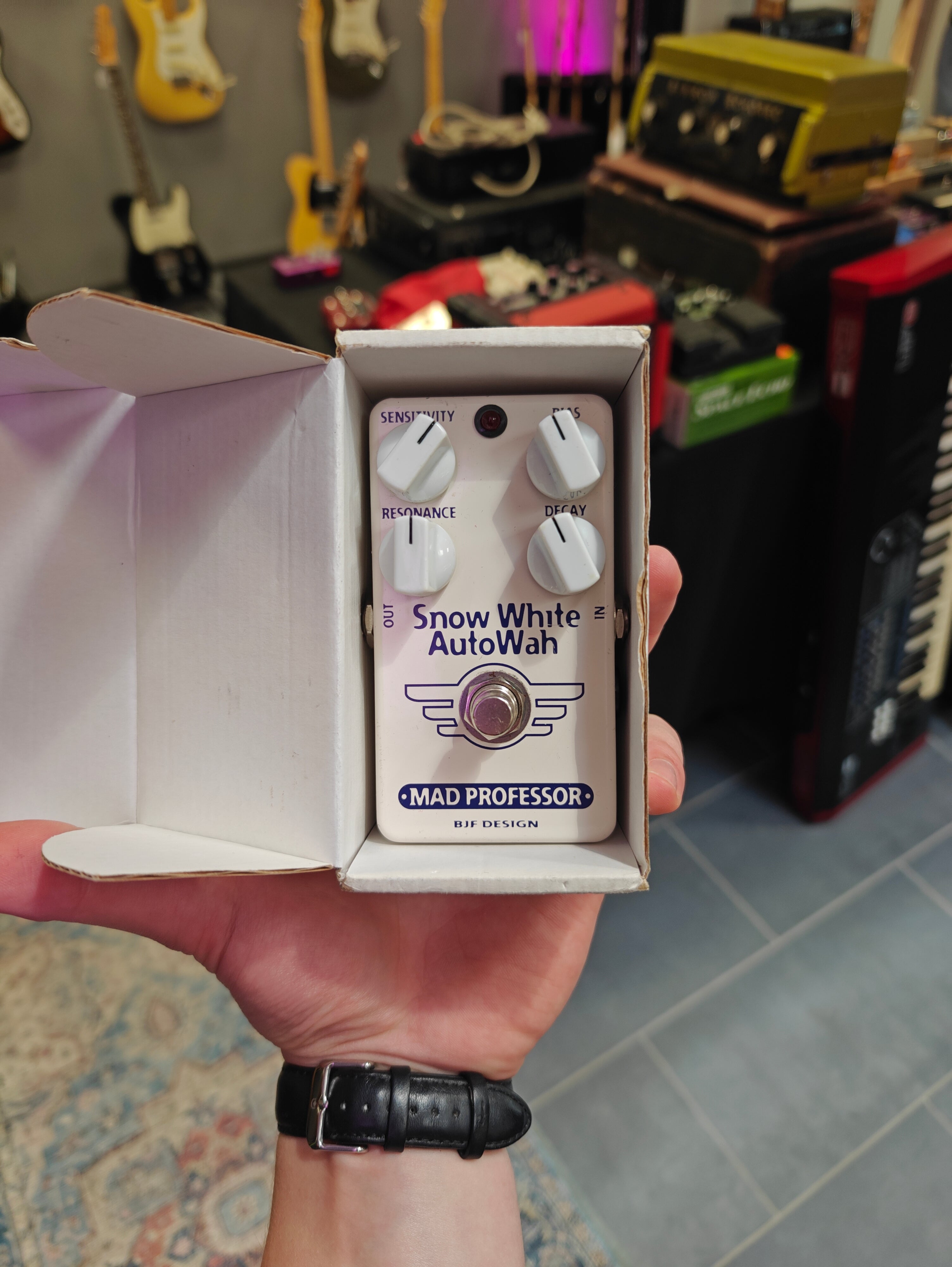Mad Professor Snow White Auto Wah Early Handwired