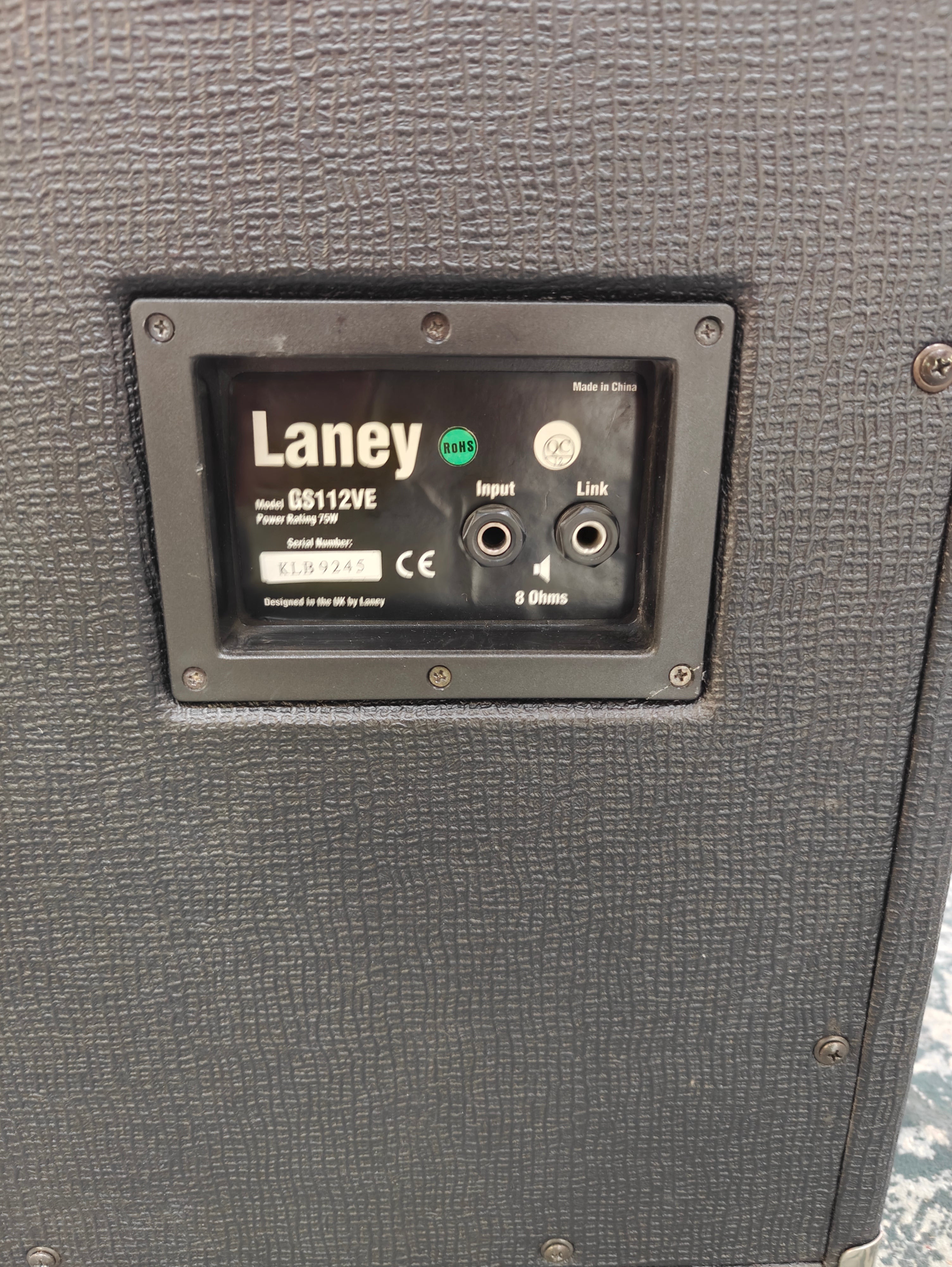 Laney GS112VE 8 Ohm w/ Celestion 70 Eighty