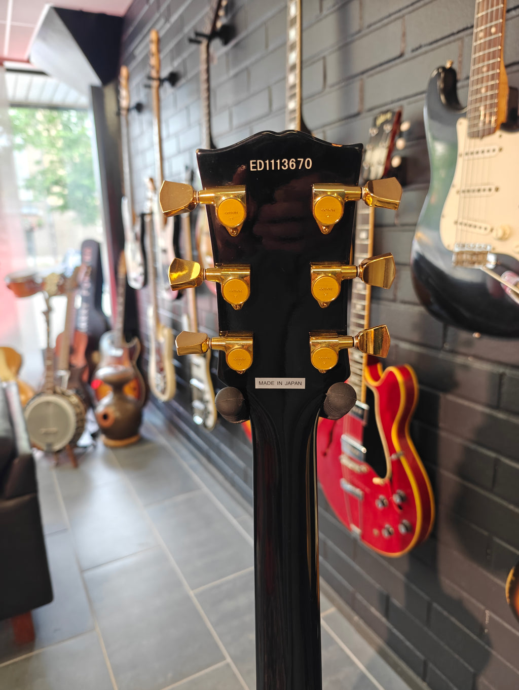 Edwards LP-CTM P Ebony Made in Japan