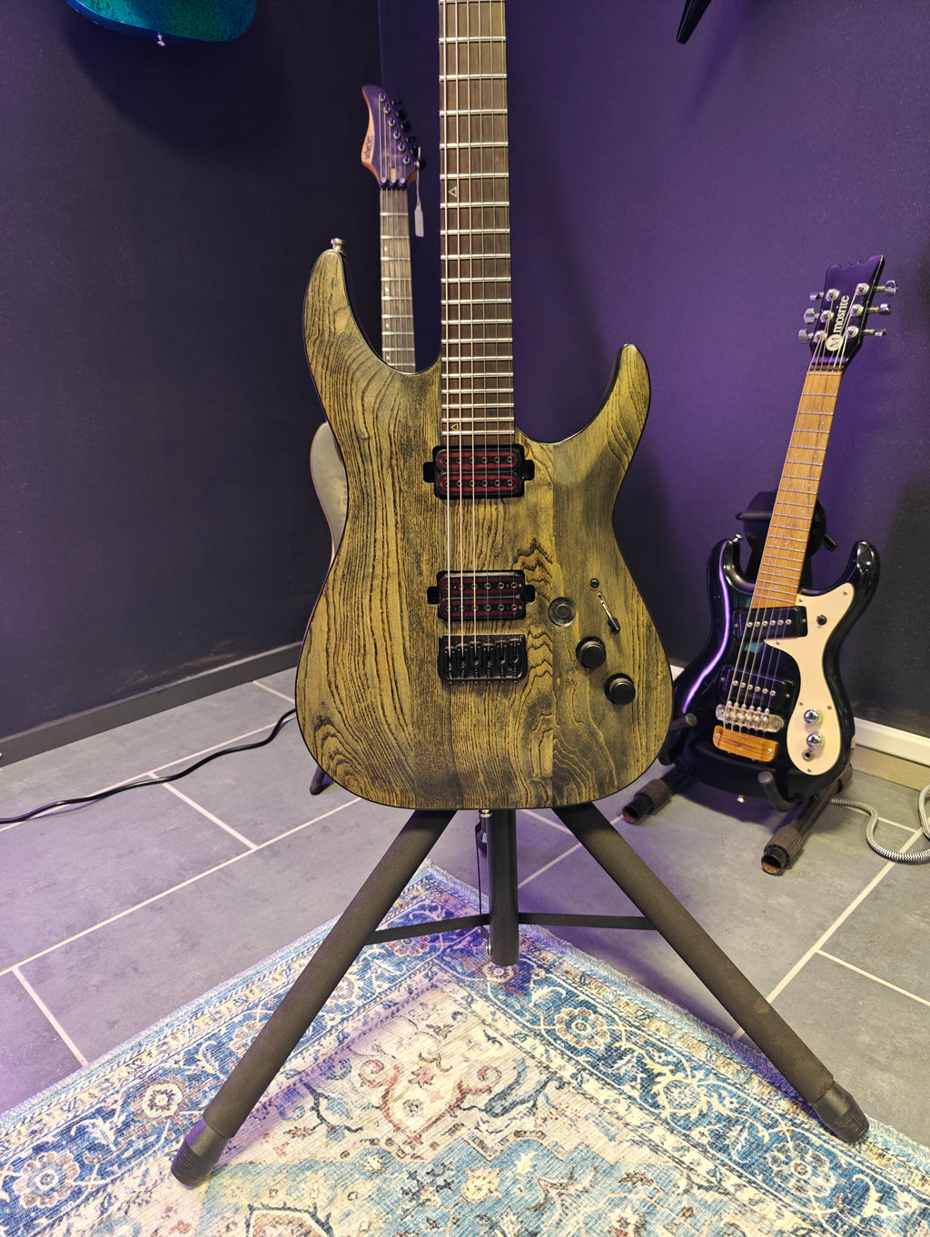 Schecter C-1 Apocalypse Rusty Gray
