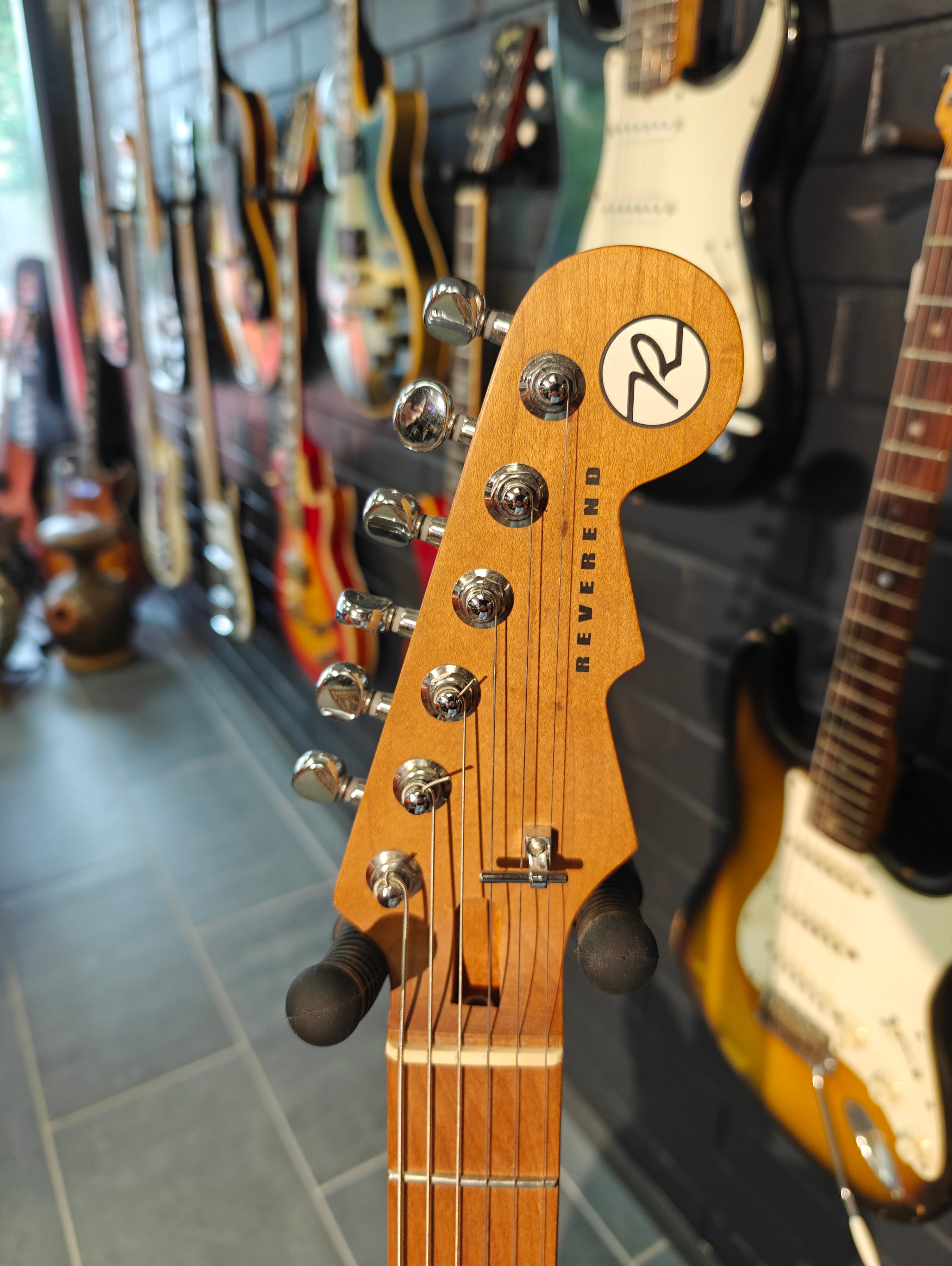 Reverend Airsonic W Metallic Alpine