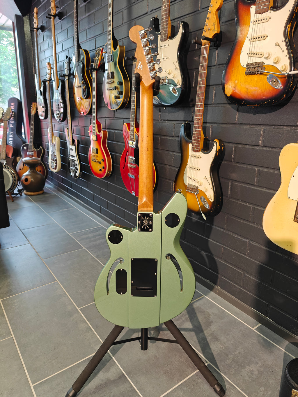 Reverend Airsonic W Metallic Alpine