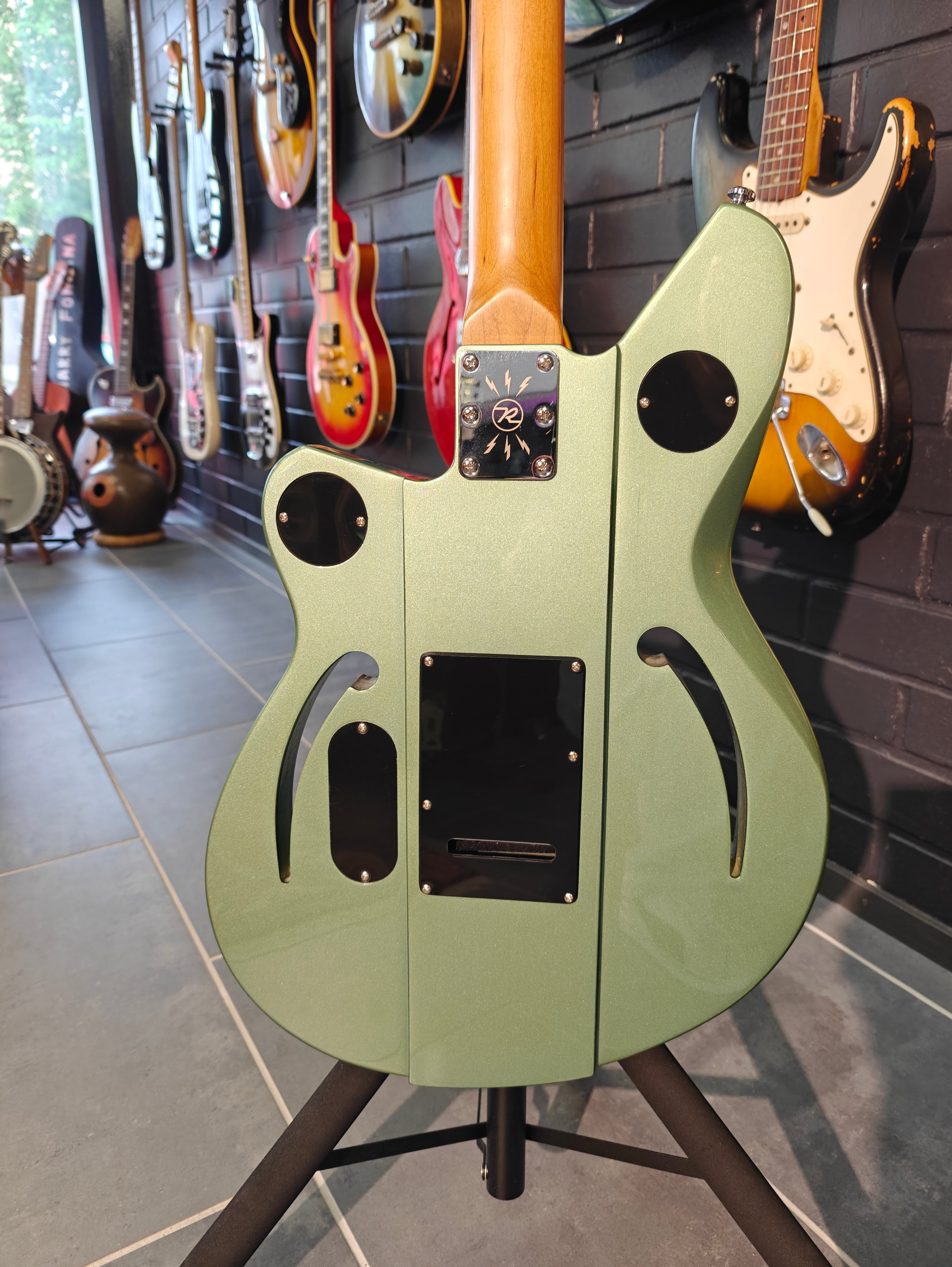 Reverend Airsonic W Metallic Alpine