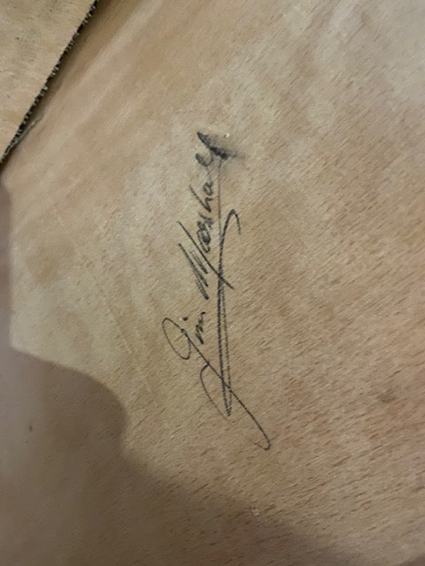 Marshall JMP "Plexi" 50W 1968 con gabinete Marshall Modelo 2034 de 120 vatios 8x10" Ex-Petri Walli de Kingston Wall