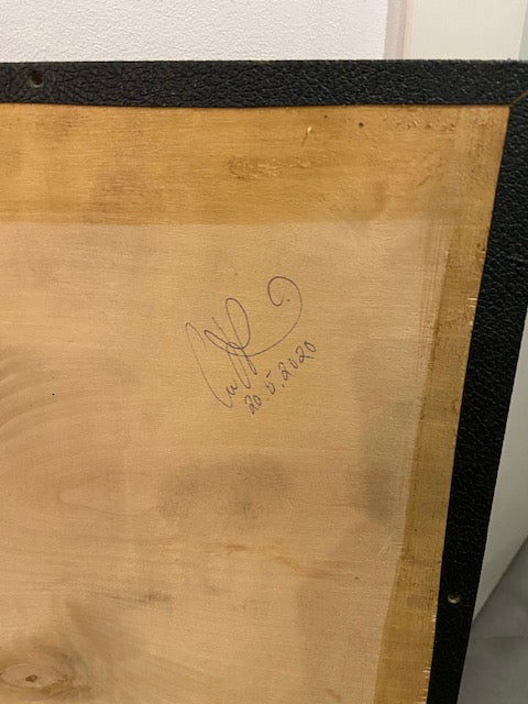 Marshall JMP "Plexi" 50W 1968 con gabinete Marshall Modelo 2034 de 120 vatios 8x10" Ex-Petri Walli de Kingston Wall