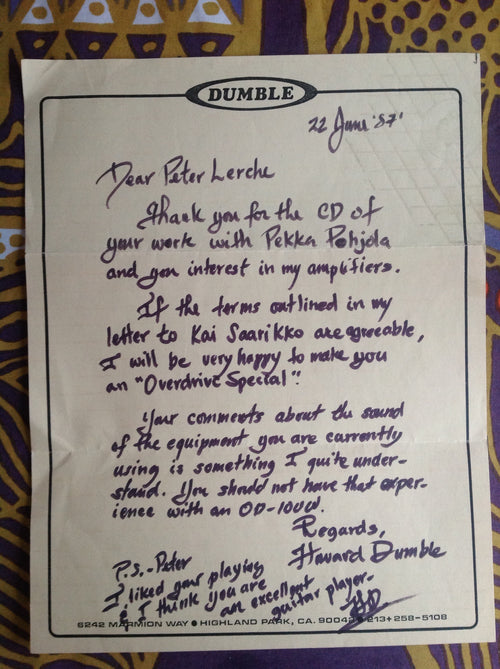 Dumble Overdrive Special 100 ORIGINAL made by Howard "Alexander" Dumble in 1992