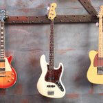 SOLD Fender American Standard Jazz Bass Olympic White