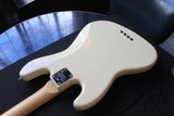 SOLD Fender American Standard Jazz Bass Olympic White