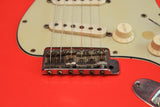 1962 Fender Stratocaster Refinished Fiesta Red (mt)
