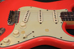 1962 Fender Stratocaster Refinished Fiesta Red (mt)