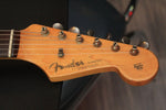 1962 Fender Stratocaster Refinished Fiesta Red (mt)