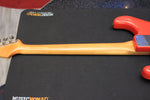 1962 Fender Stratocaster Refinished Fiesta Red (mt)