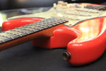 1962 Fender Stratocaster Refinished Fiesta Red (mt)