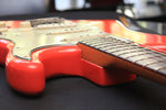 1962 Fender Stratocaster Refinished Fiesta Red (mt)