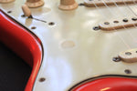 1962 Fender Stratocaster Refinished Fiesta Red (mt)